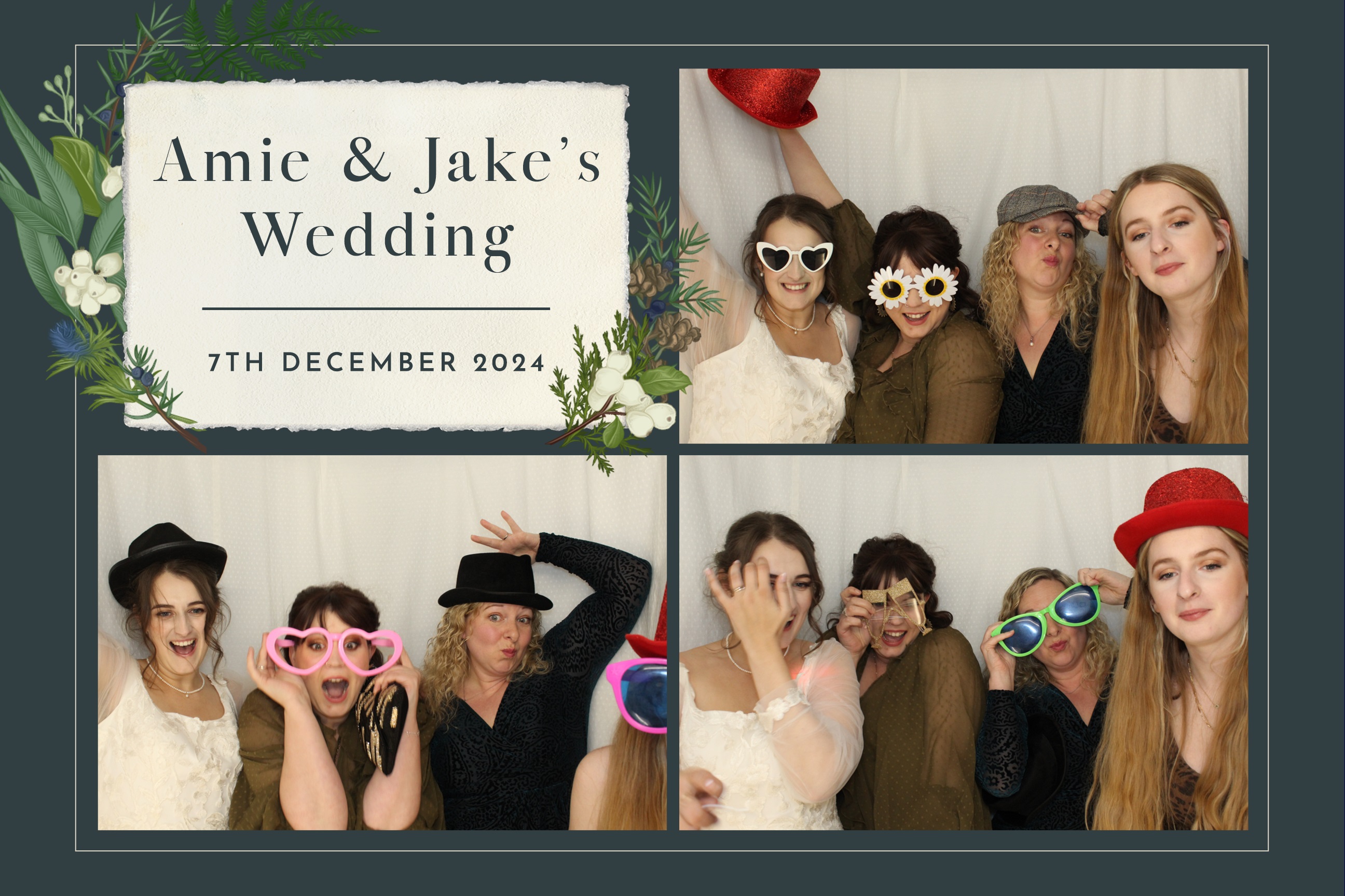 Amie & Jake | View more photos from the event at images.mobile-photo-booth.com/u/MobilePhotoBoothUK/Amie-Jake
