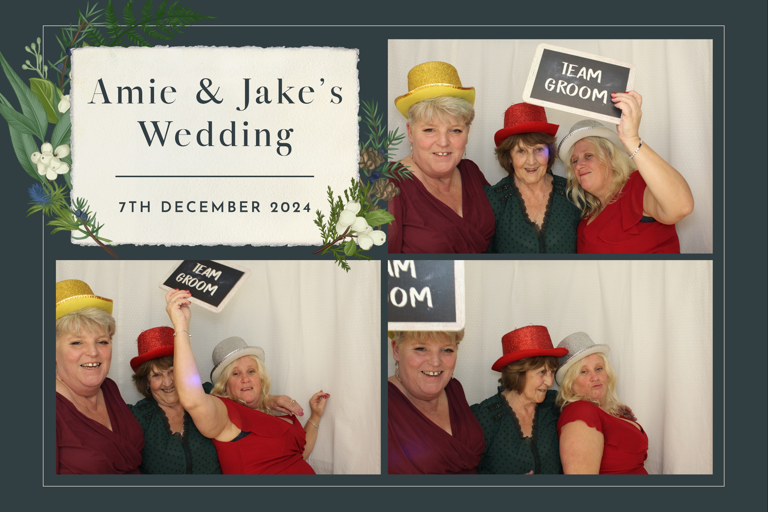 Amie & Jake | View more photos from the event at images.mobile-photo-booth.com/u/MobilePhotoBoothUK/Amie-Jake