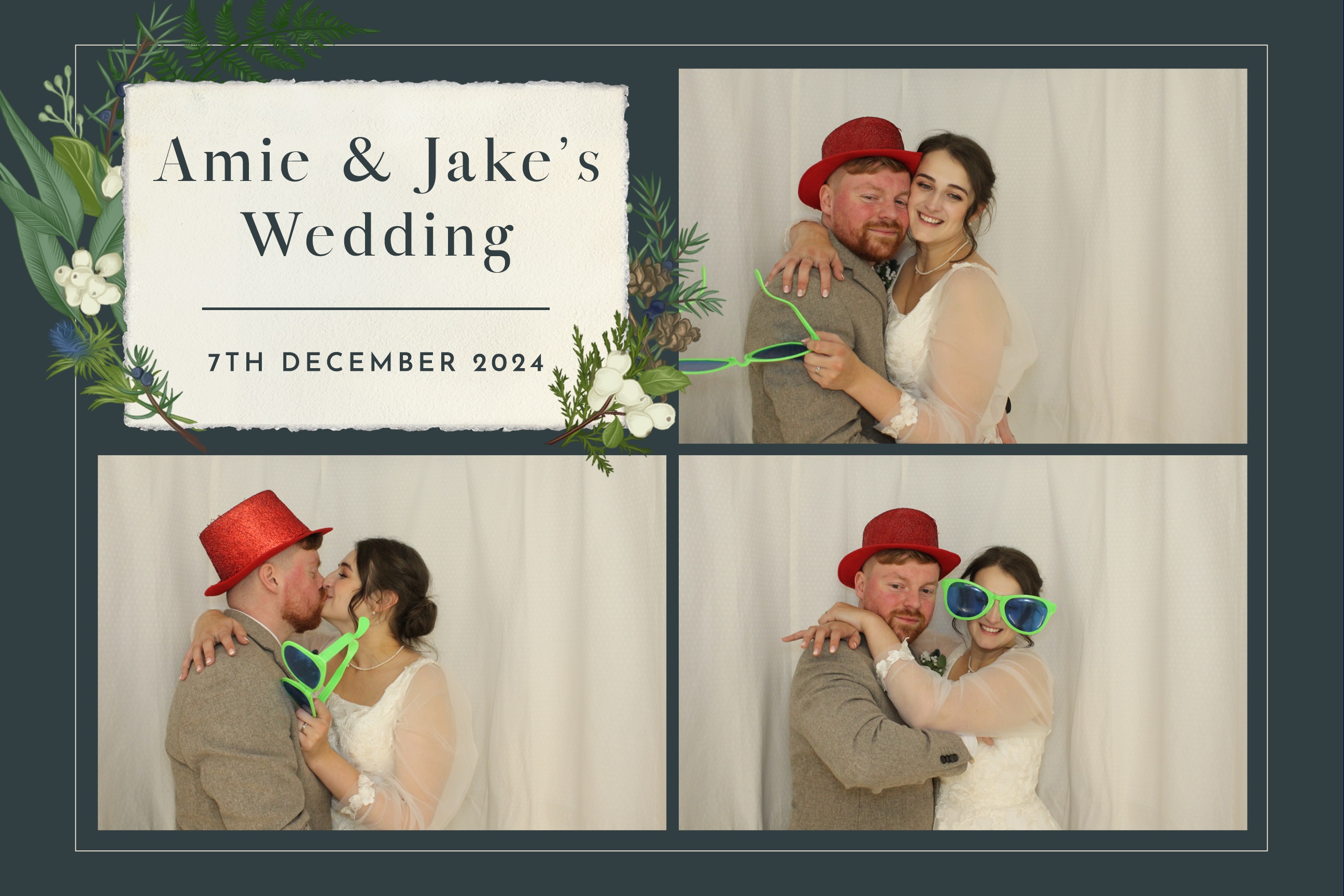 Amie & Jake | View more photos from the event at images.mobile-photo-booth.com/u/MobilePhotoBoothUK/Amie-Jake