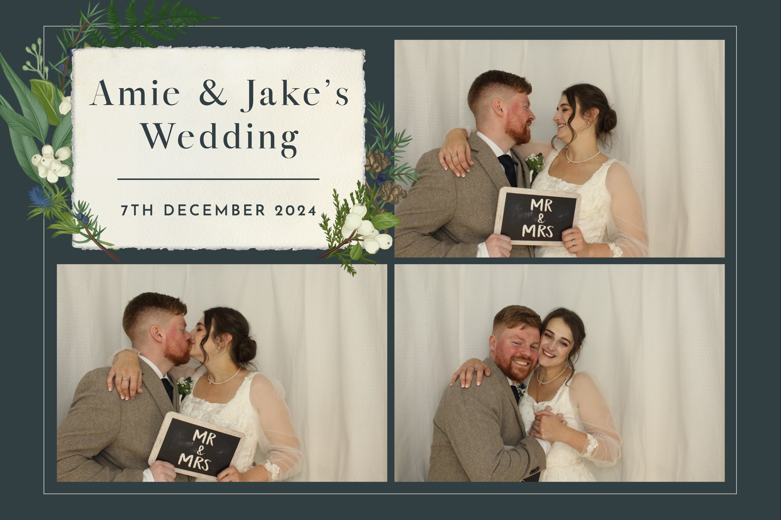 Amie & Jake | View more photos from the event at images.mobile-photo-booth.com/u/MobilePhotoBoothUK/Amie-Jake