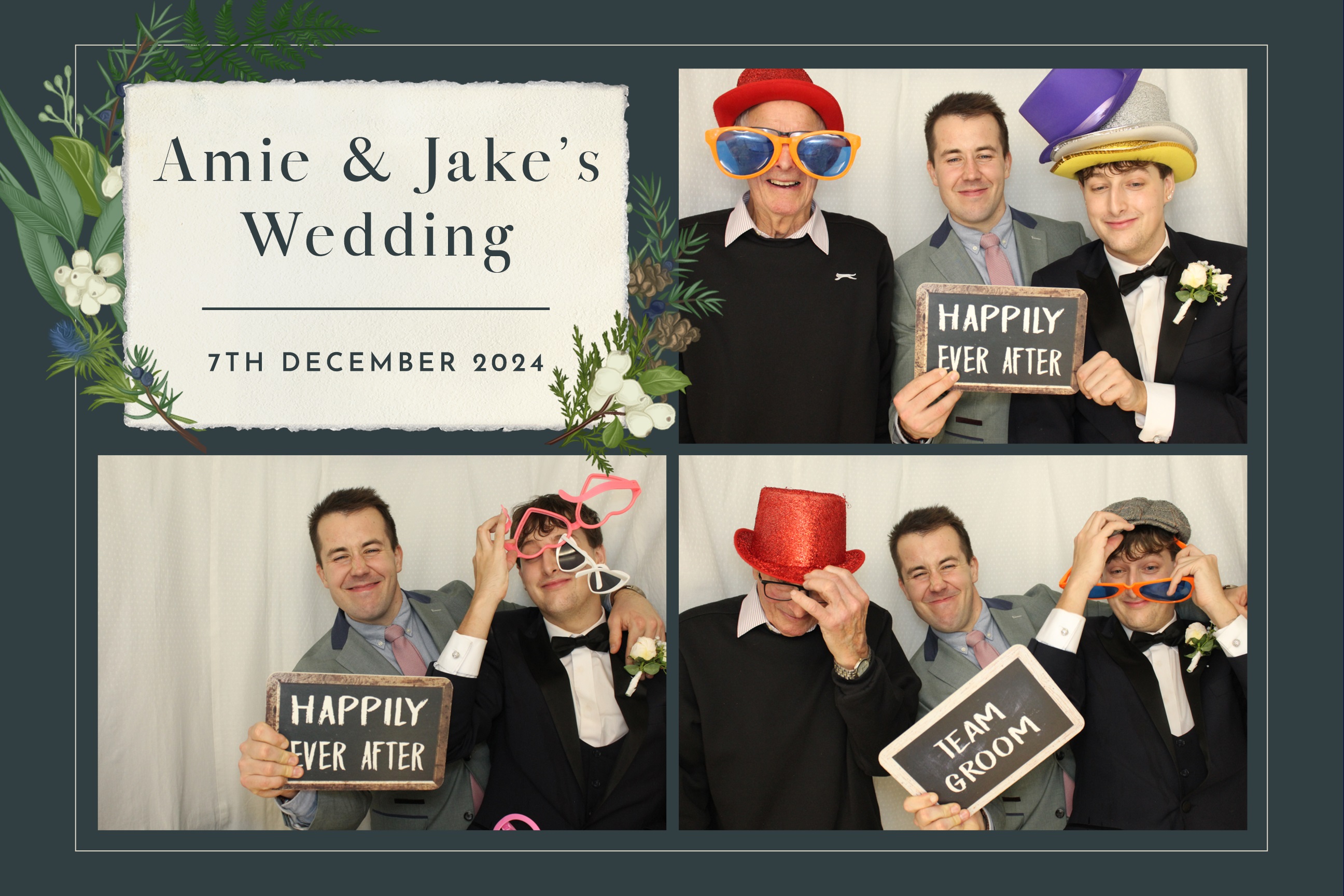 Amie & Jake | View more photos from the event at images.mobile-photo-booth.com/u/MobilePhotoBoothUK/Amie-Jake