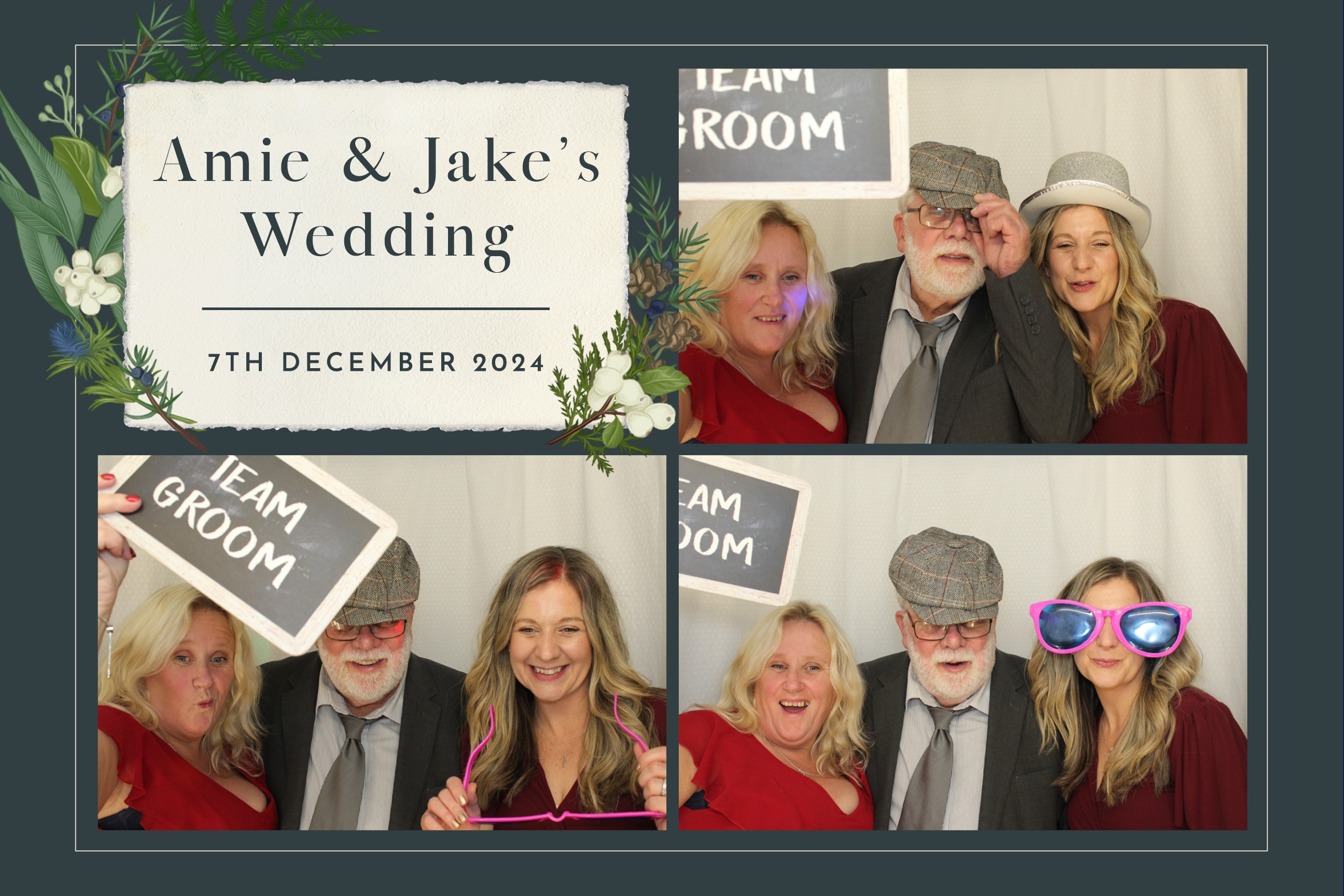 Amie & Jake | View more photos from the event at images.mobile-photo-booth.com/u/MobilePhotoBoothUK/Amie-Jake