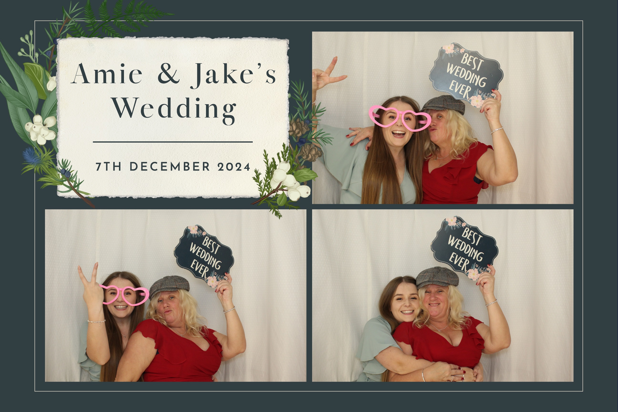 Amie & Jake | View more photos from the event at images.mobile-photo-booth.com/u/MobilePhotoBoothUK/Amie-Jake