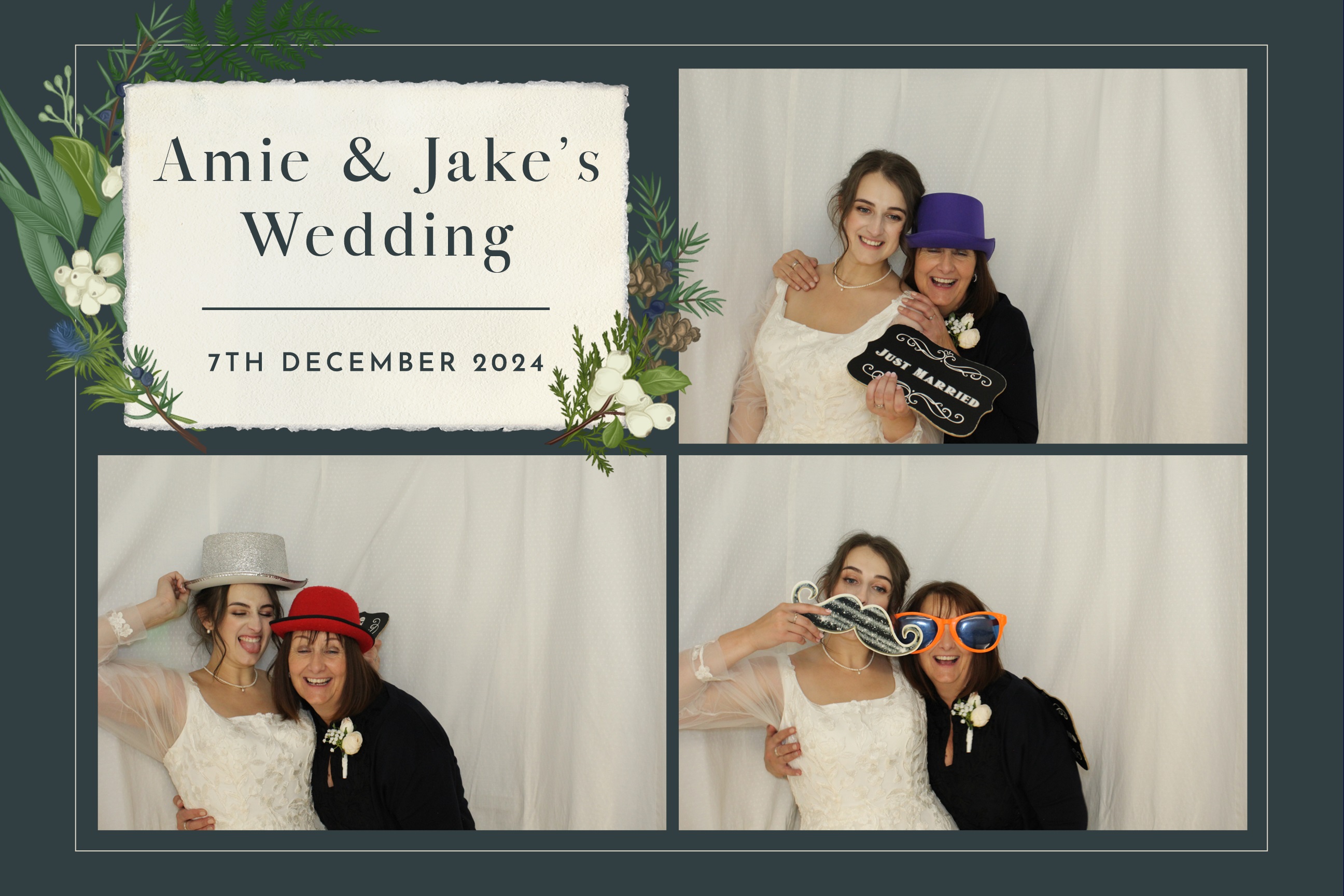 Amie & Jake | View more photos from the event at images.mobile-photo-booth.com/u/MobilePhotoBoothUK/Amie-Jake