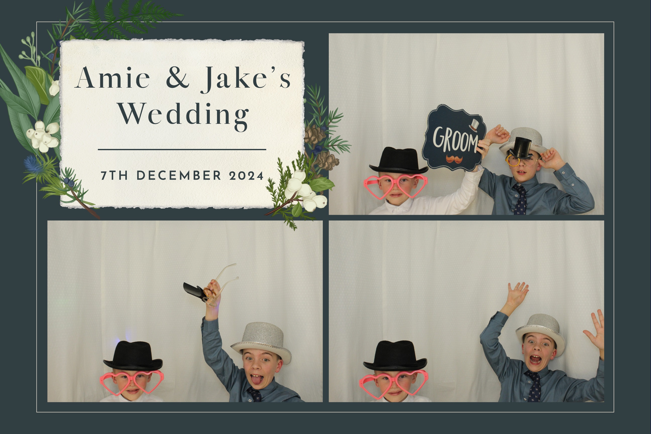 Amie & Jake | View more photos from the event at images.mobile-photo-booth.com/u/MobilePhotoBoothUK/Amie-Jake