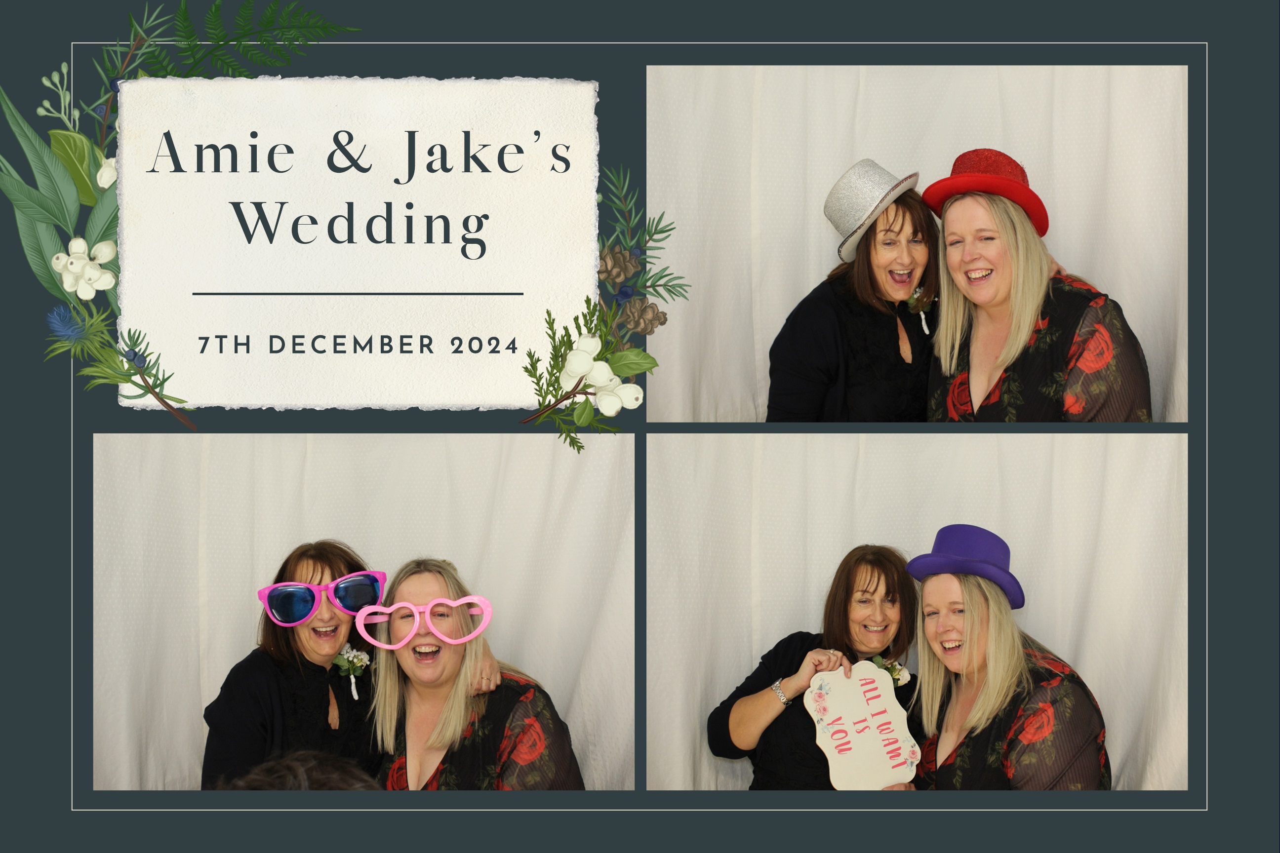 Amie & Jake | View more photos from the event at images.mobile-photo-booth.com/u/MobilePhotoBoothUK/Amie-Jake