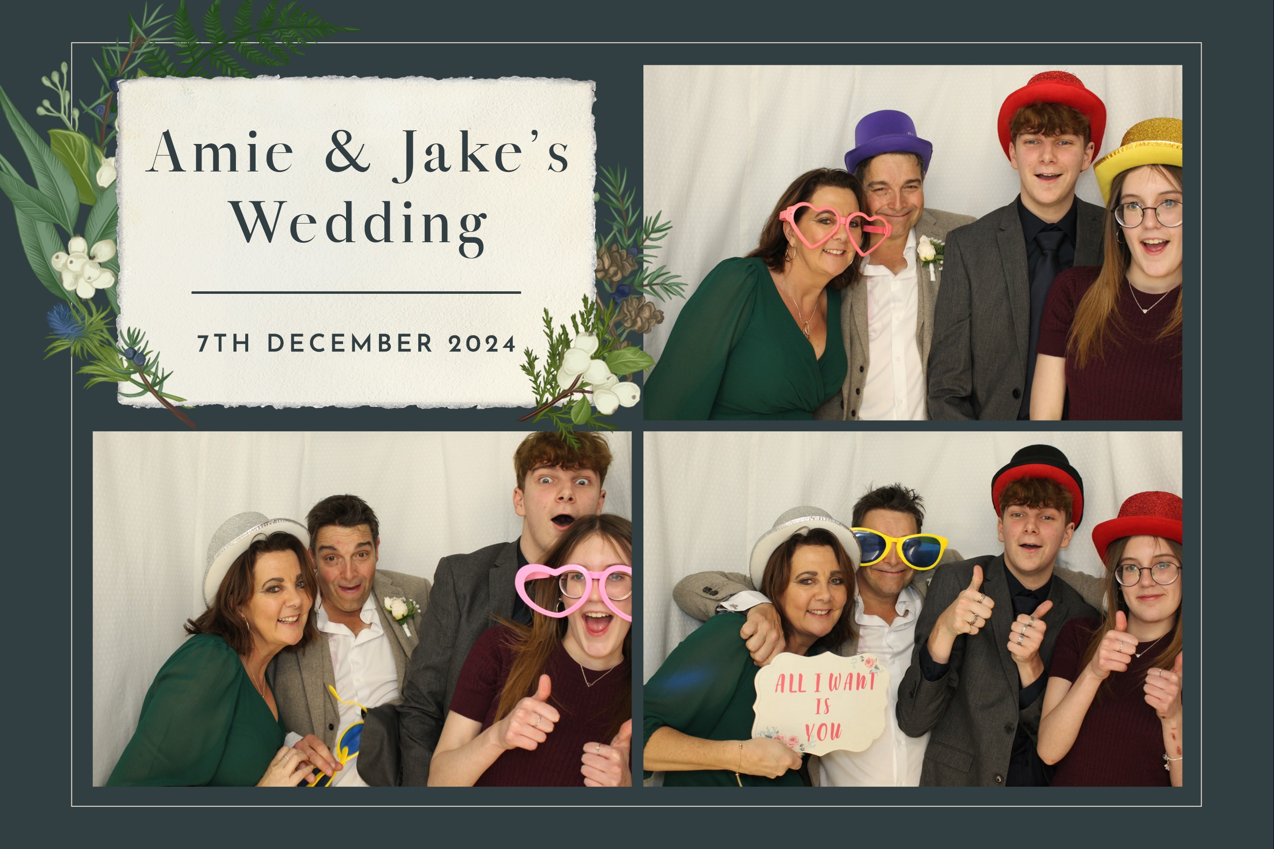 Amie & Jake | View more photos from the event at images.mobile-photo-booth.com/u/MobilePhotoBoothUK/Amie-Jake