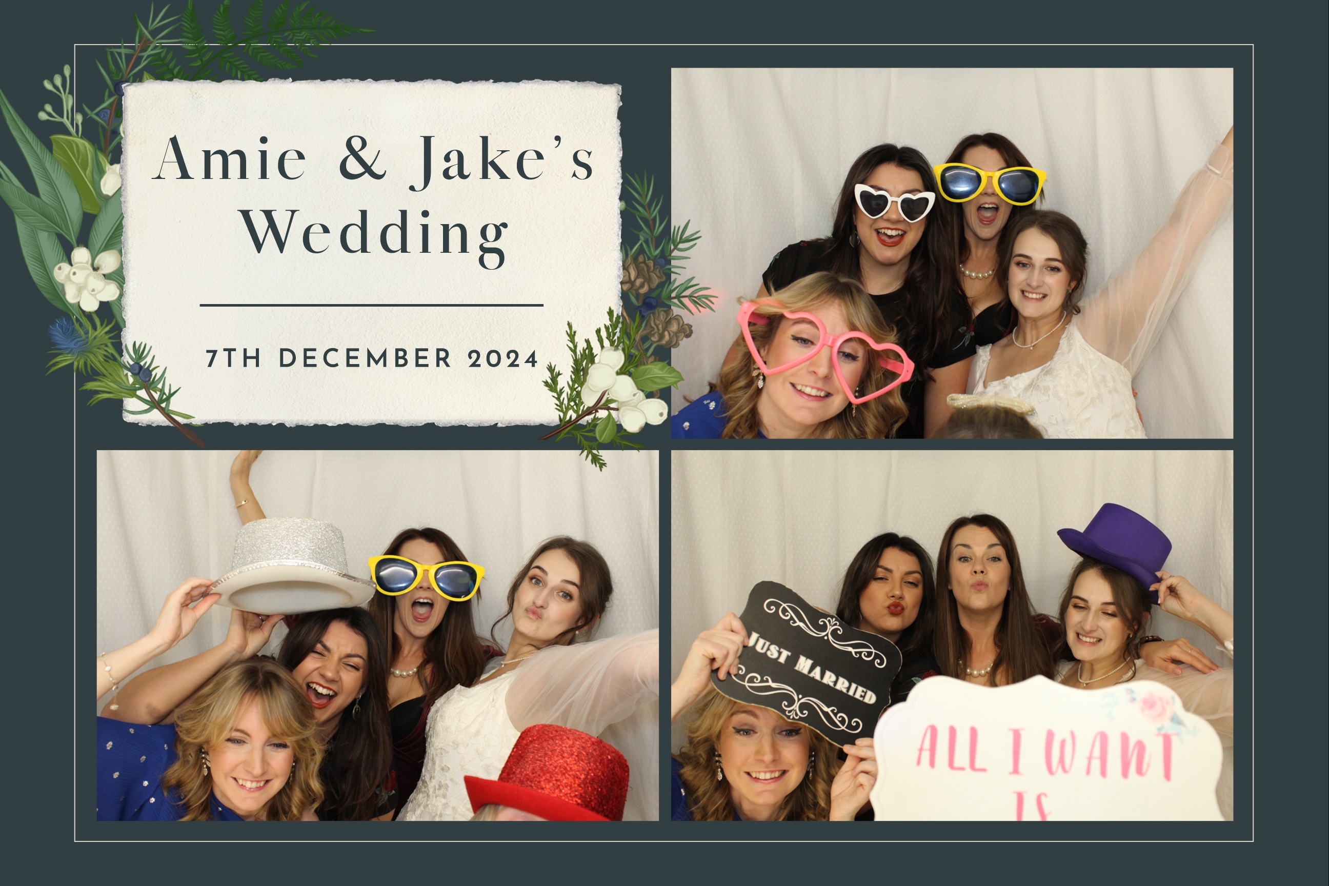 Amie & Jake | View more photos from the event at images.mobile-photo-booth.com/u/MobilePhotoBoothUK/Amie-Jake