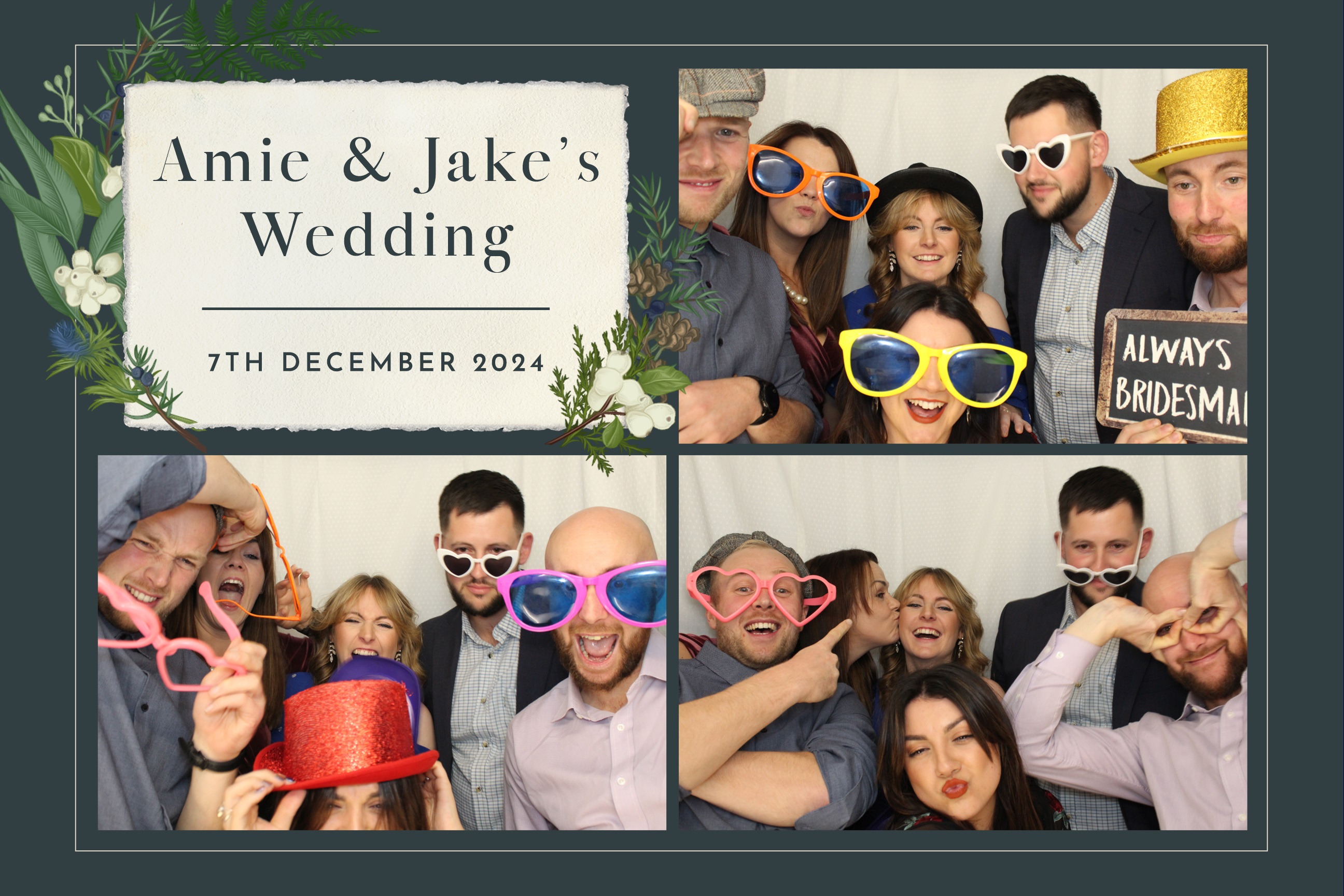Amie & Jake | View more photos from the event at images.mobile-photo-booth.com/u/MobilePhotoBoothUK/Amie-Jake
