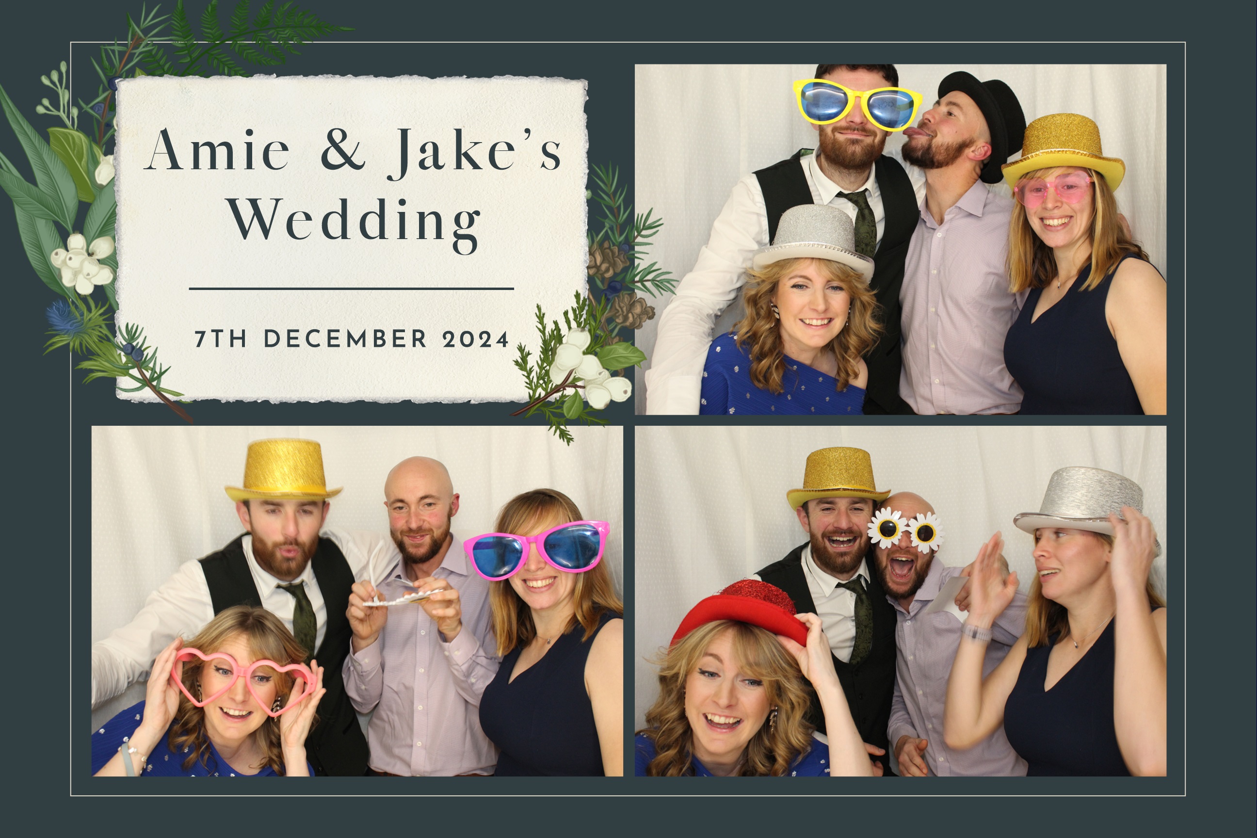 Amie & Jake | View more photos from the event at images.mobile-photo-booth.com/u/MobilePhotoBoothUK/Amie-Jake