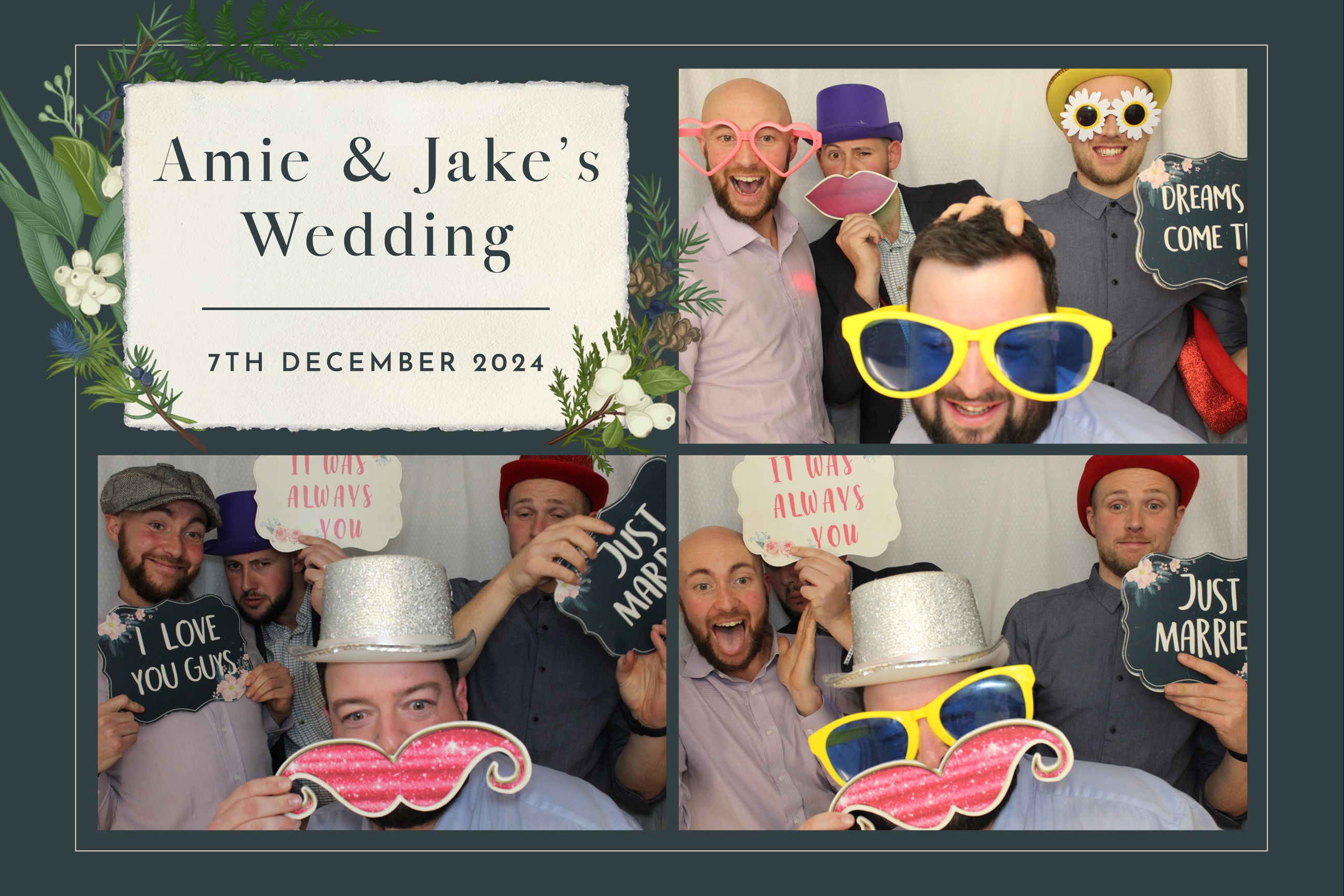 Amie & Jake | View more photos from the event at images.mobile-photo-booth.com/u/MobilePhotoBoothUK/Amie-Jake