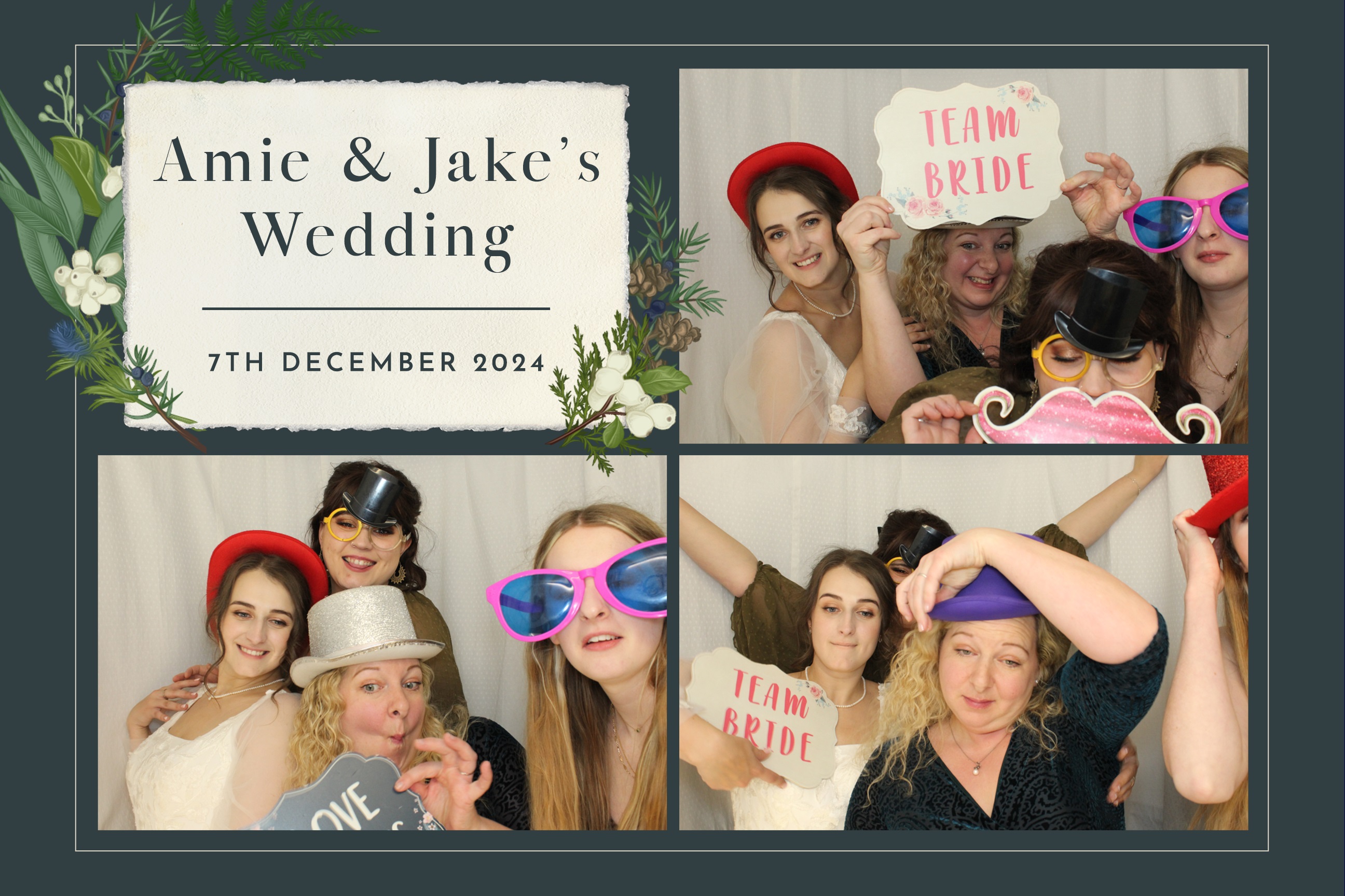 Amie & Jake | View more photos from the event at images.mobile-photo-booth.com/u/MobilePhotoBoothUK/Amie-Jake