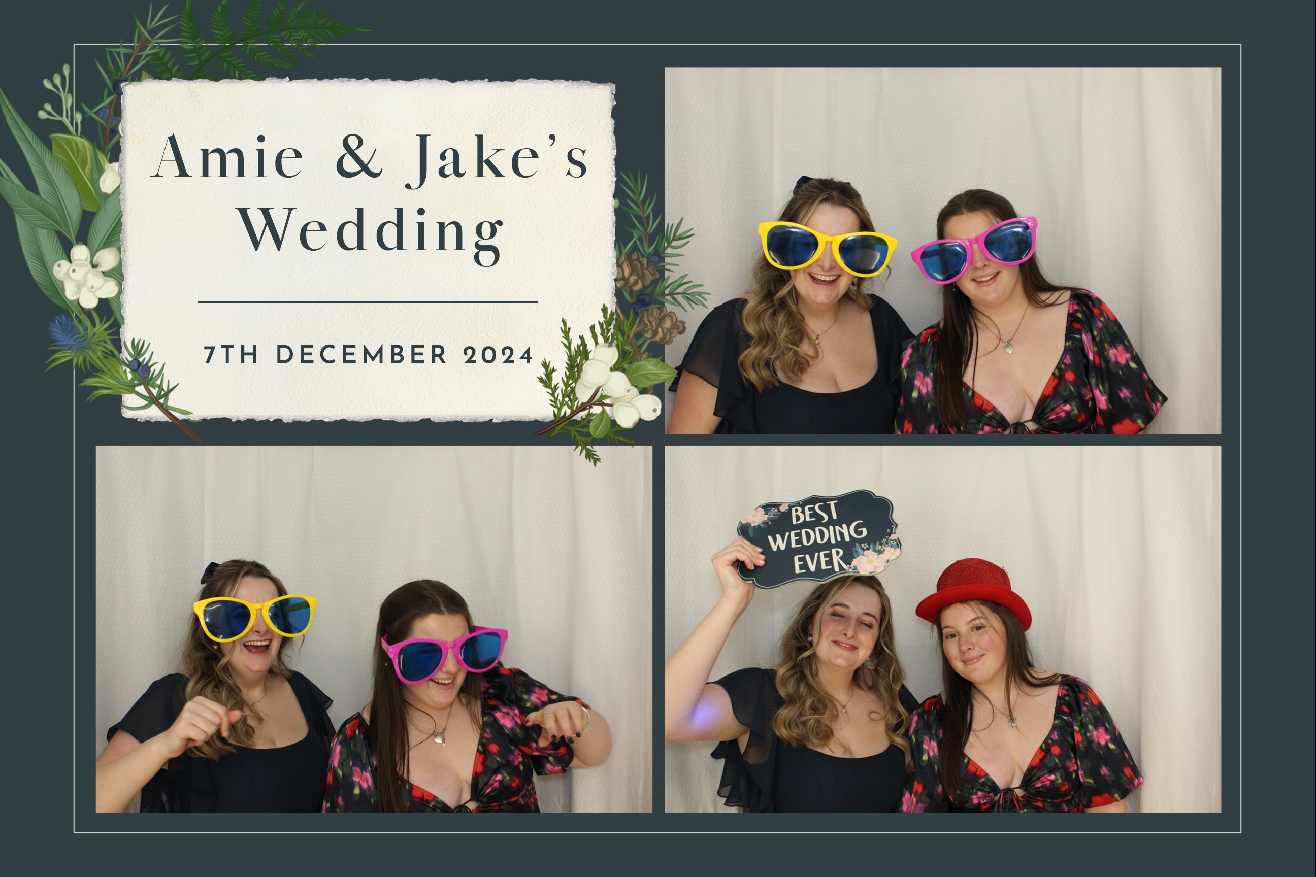 Amie & Jake | View more photos from the event at images.mobile-photo-booth.com/u/MobilePhotoBoothUK/Amie-Jake