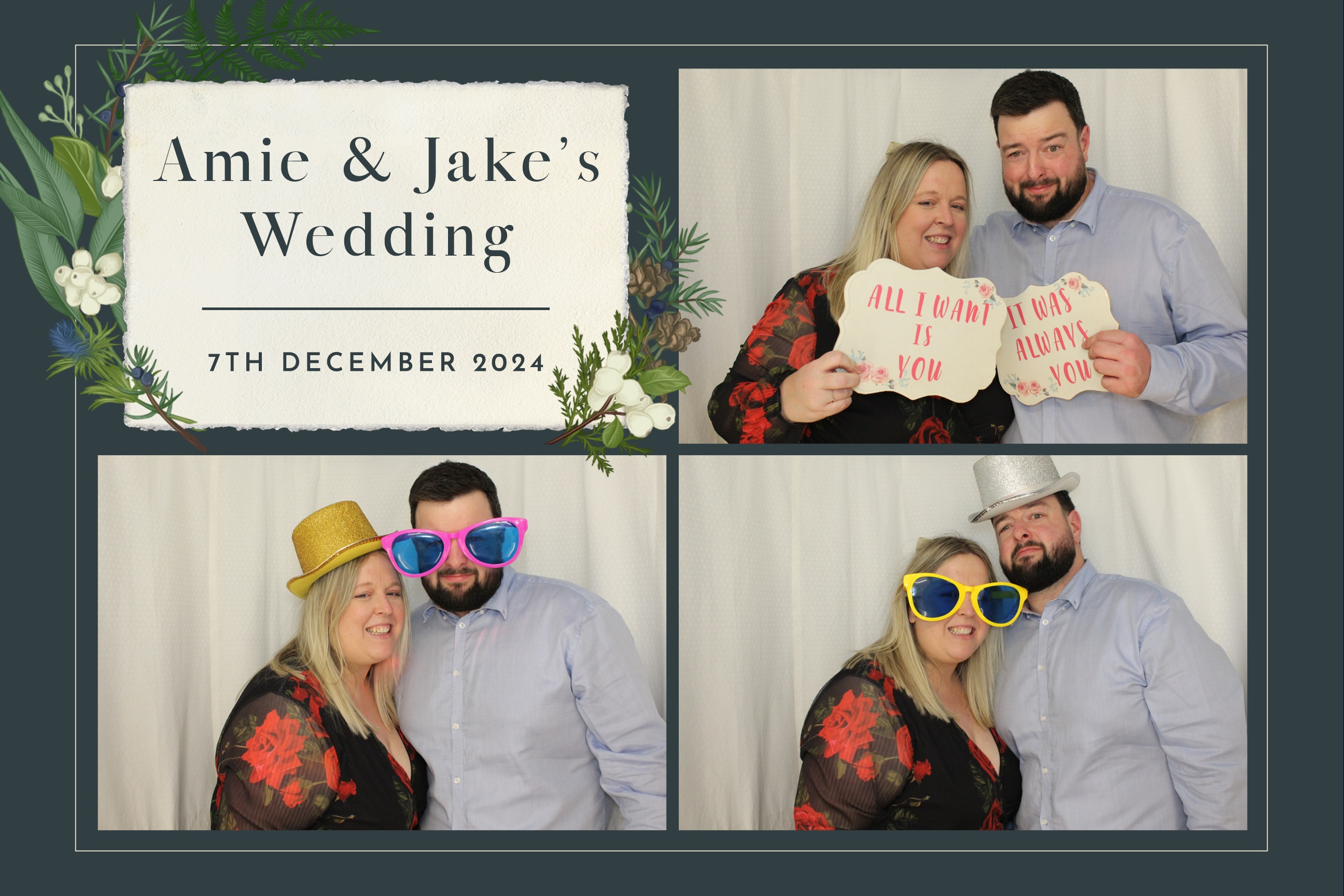 Amie & Jake | View more photos from the event at images.mobile-photo-booth.com/u/MobilePhotoBoothUK/Amie-Jake