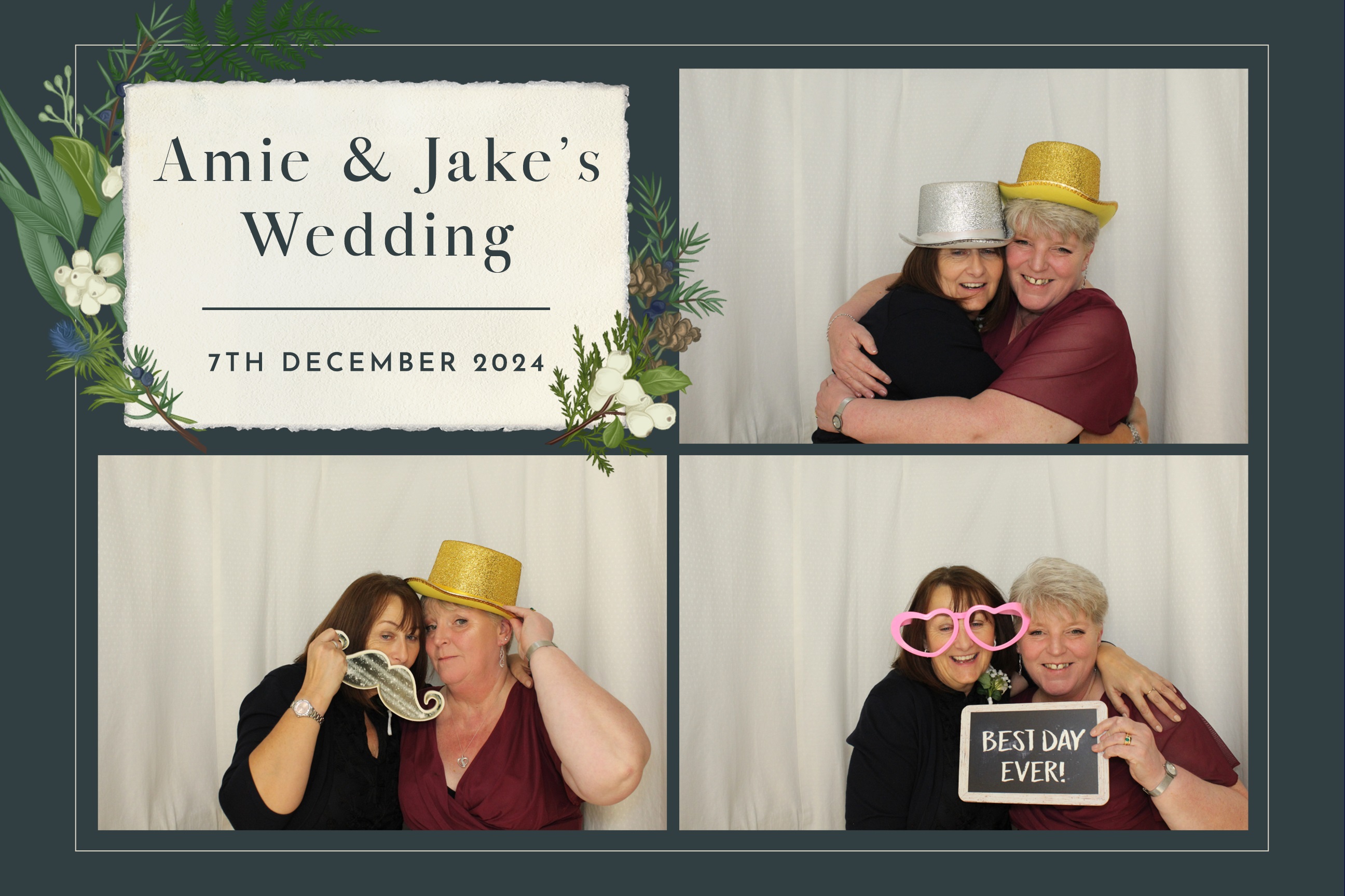 Amie & Jake | View more photos from the event at images.mobile-photo-booth.com/u/MobilePhotoBoothUK/Amie-Jake