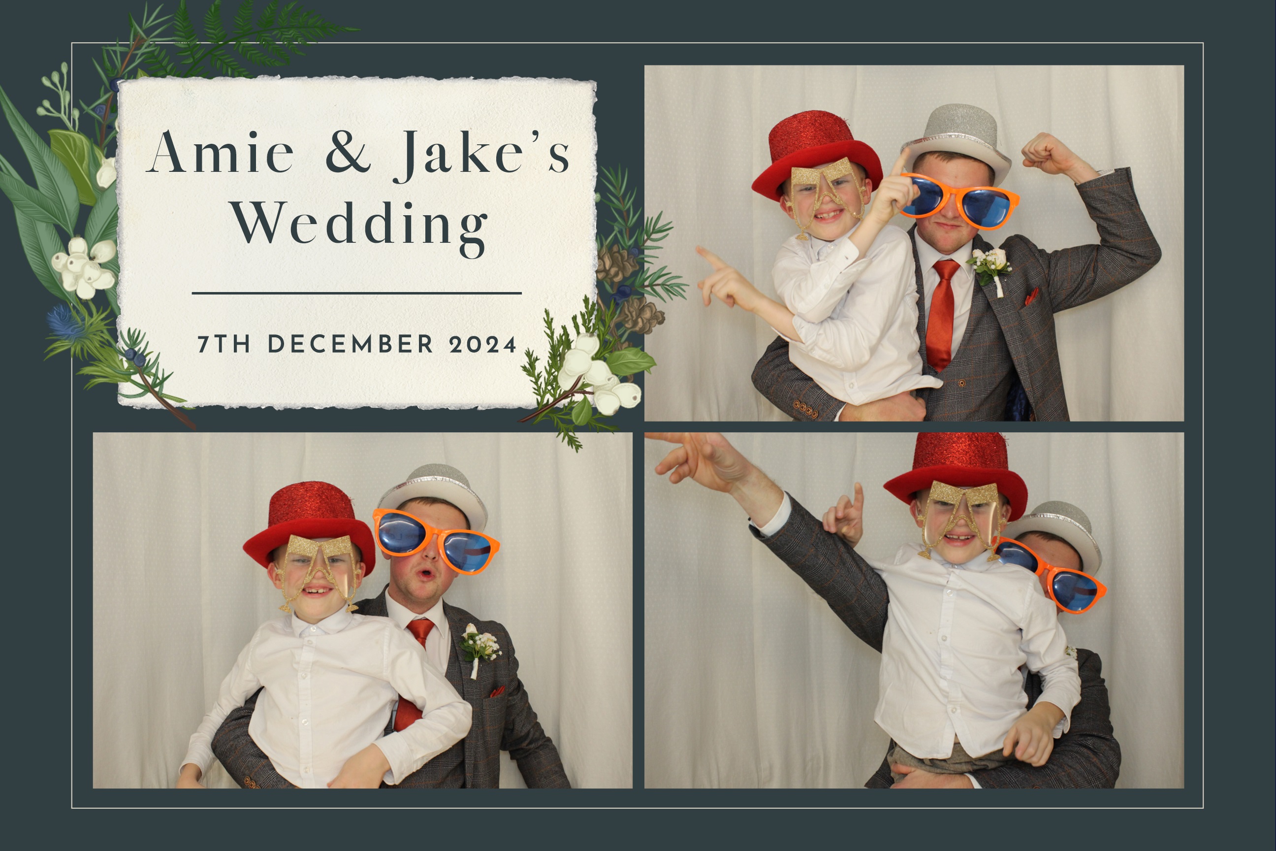 Amie & Jake | View more photos from the event at images.mobile-photo-booth.com/u/MobilePhotoBoothUK/Amie-Jake