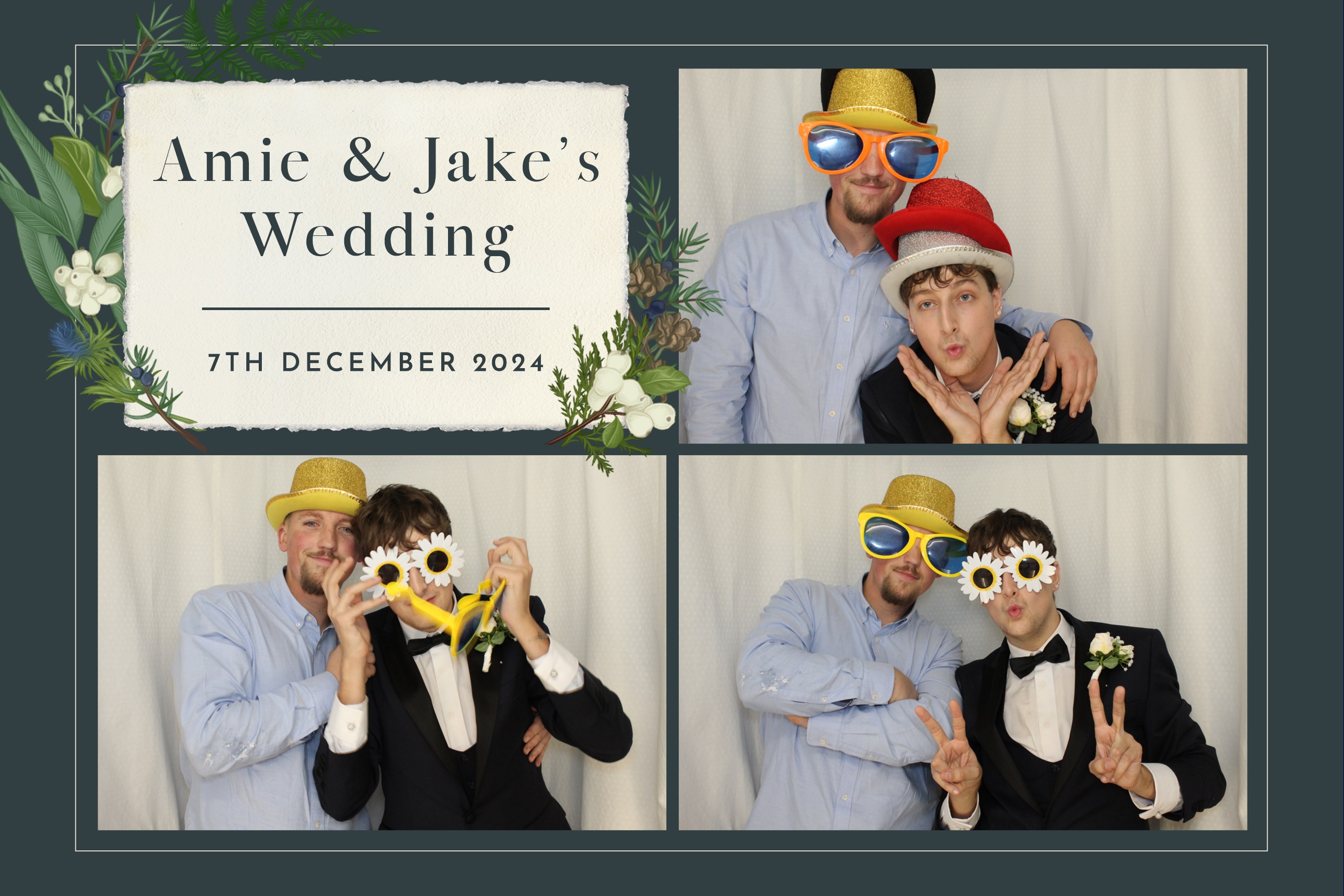 Amie & Jake | View more photos from the event at images.mobile-photo-booth.com/u/MobilePhotoBoothUK/Amie-Jake