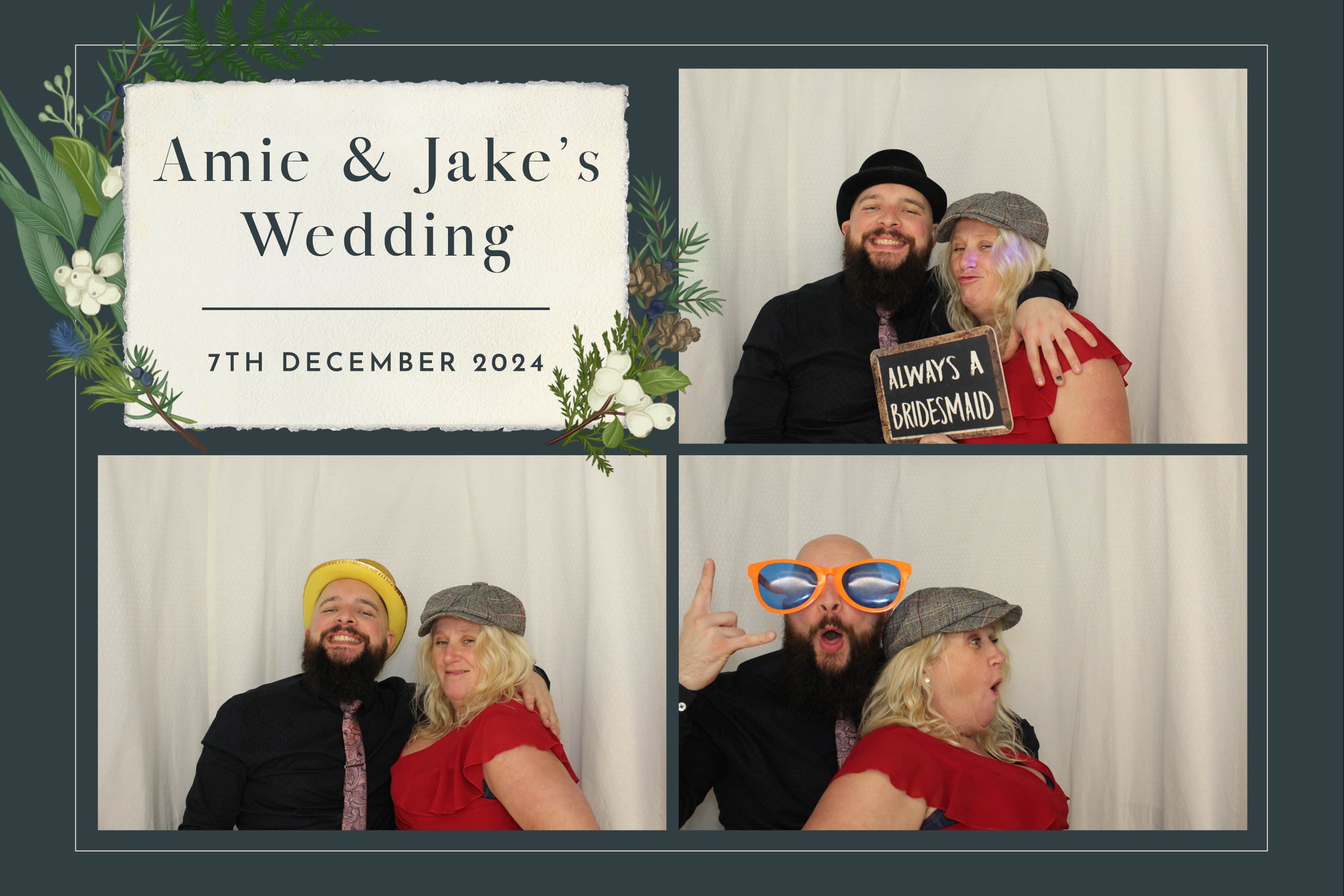 Amie & Jake | View more photos from the event at images.mobile-photo-booth.com/u/MobilePhotoBoothUK/Amie-Jake