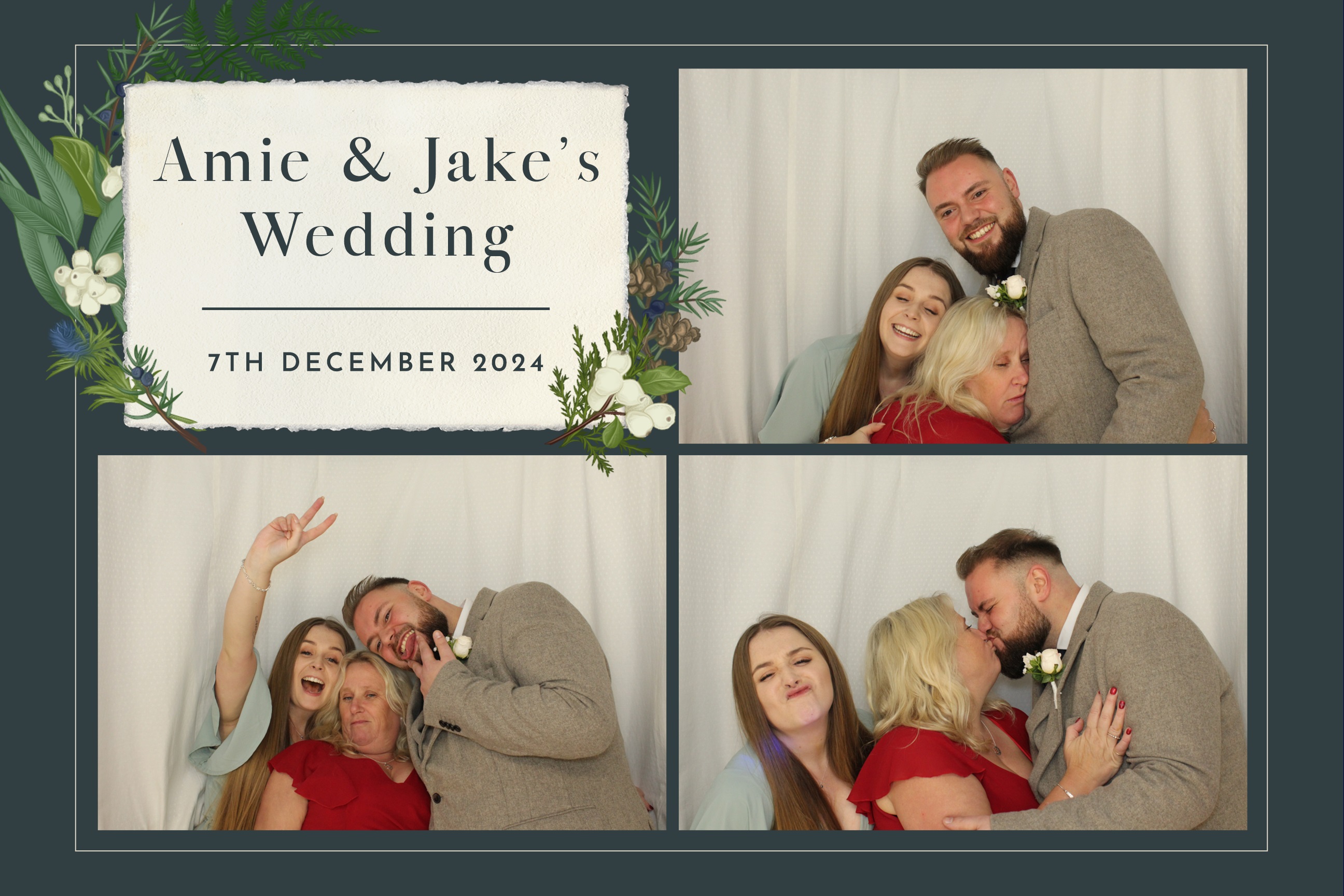 Amie & Jake | View more photos from the event at images.mobile-photo-booth.com/u/MobilePhotoBoothUK/Amie-Jake
