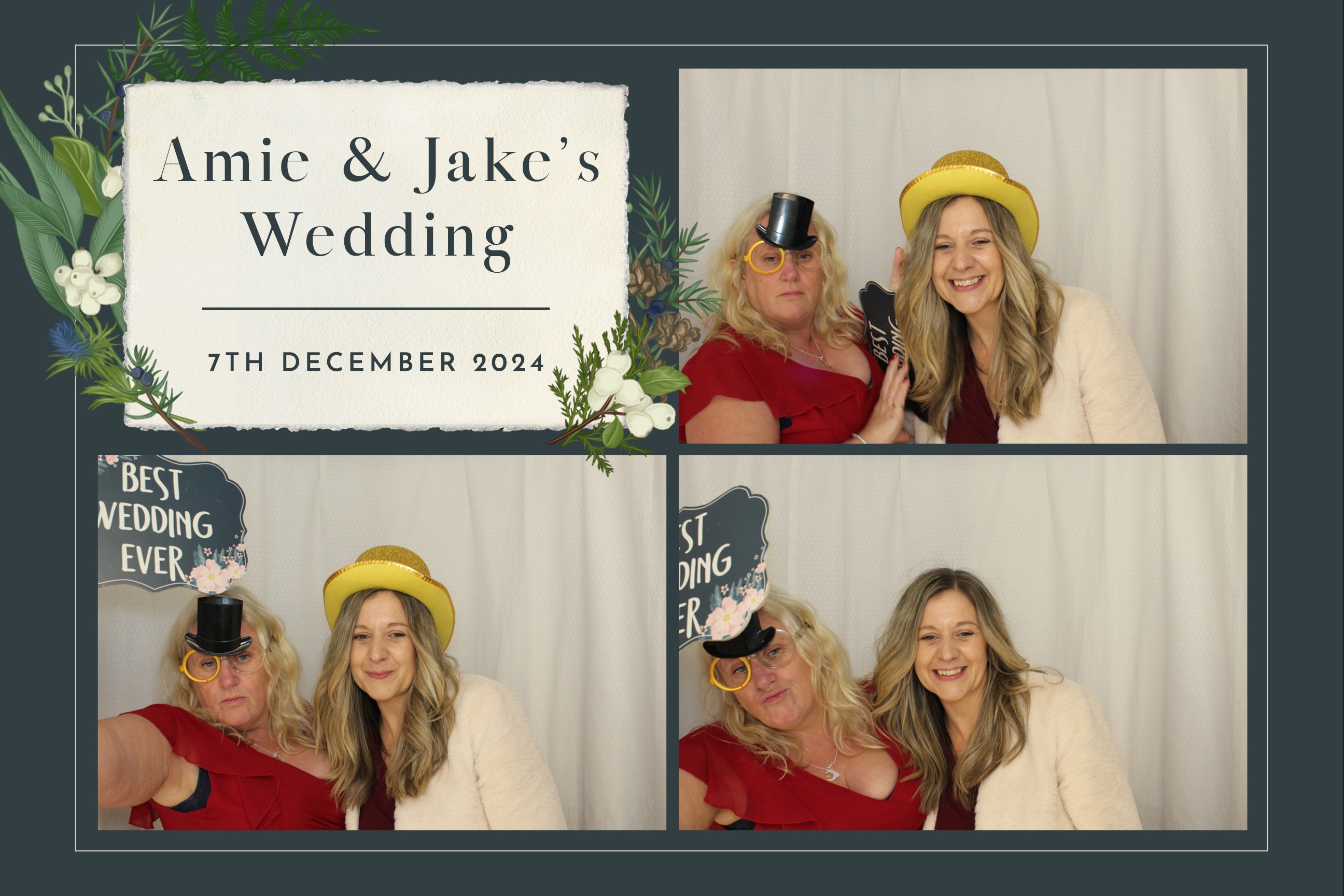 Amie & Jake | View more photos from the event at images.mobile-photo-booth.com/u/MobilePhotoBoothUK/Amie-Jake