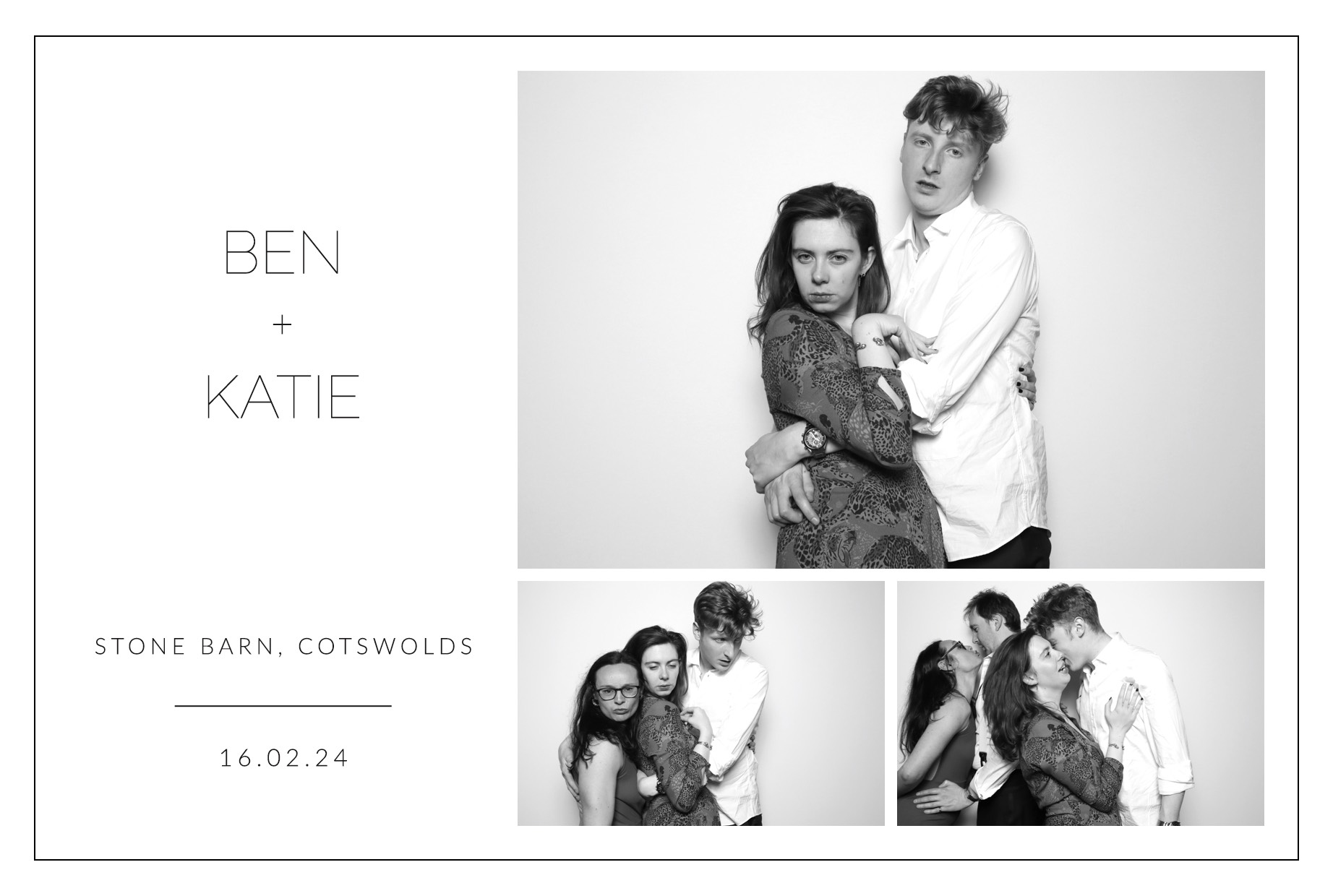 Ben & Katie | View more photos from the event at images.mobile-photo-booth.com/u/MobilePhotoBoothUK/Ben-Katie