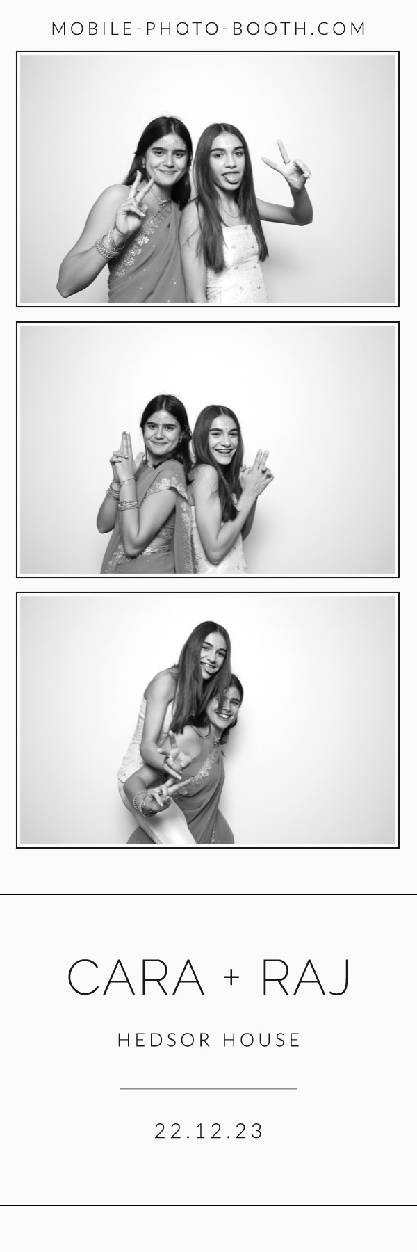 Cara & Raj | View more photos from the event at images.mobile-photo-booth.com/u/MobilePhotoBoothUK/Cara-Raj