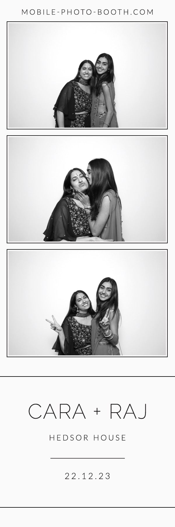 Cara & Raj | View more photos from the event at images.mobile-photo-booth.com/u/MobilePhotoBoothUK/Cara-Raj