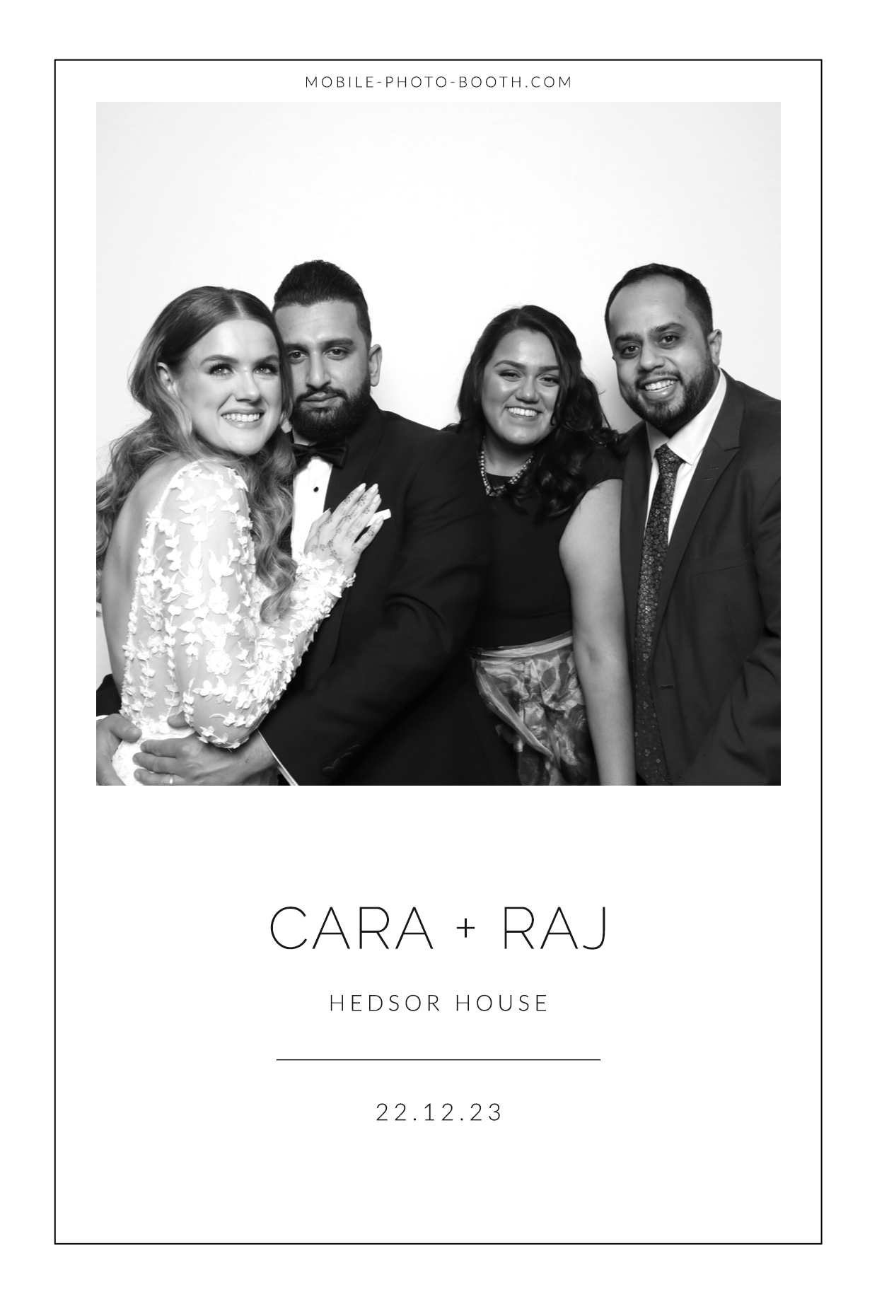 Cara & Raj | View more photos from the event at images.mobile-photo-booth.com/u/MobilePhotoBoothUK/Cara-Raj