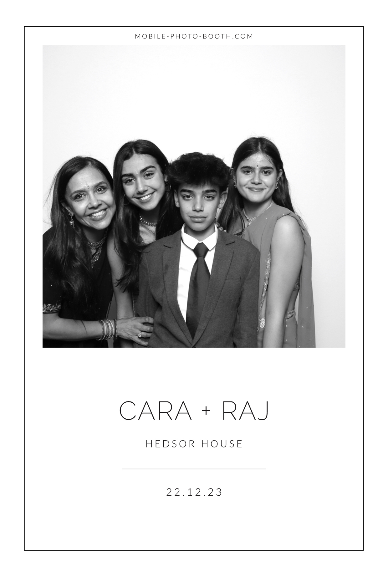 Cara & Raj | View more photos from the event at images.mobile-photo-booth.com/u/MobilePhotoBoothUK/Cara-Raj