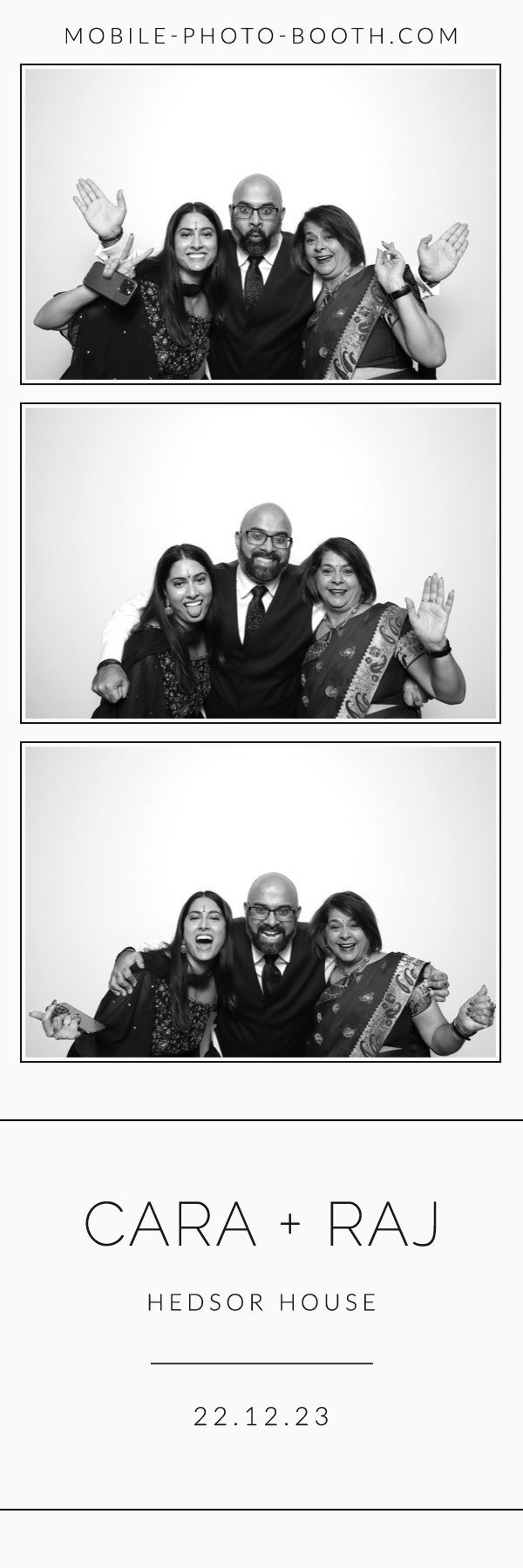 Cara & Raj | View more photos from the event at images.mobile-photo-booth.com/u/MobilePhotoBoothUK/Cara-Raj