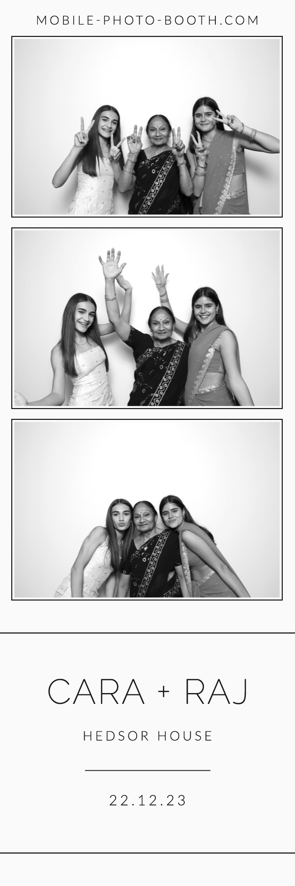 Cara & Raj | View more photos from the event at images.mobile-photo-booth.com/u/MobilePhotoBoothUK/Cara-Raj