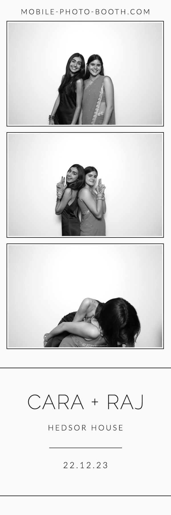 Cara & Raj | View more photos from the event at images.mobile-photo-booth.com/u/MobilePhotoBoothUK/Cara-Raj