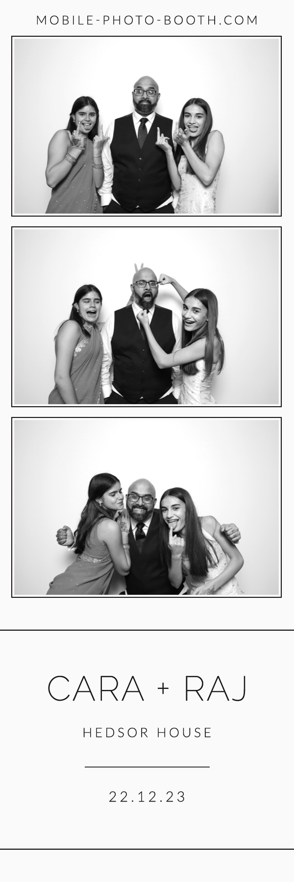 Cara & Raj | View more photos from the event at images.mobile-photo-booth.com/u/MobilePhotoBoothUK/Cara-Raj