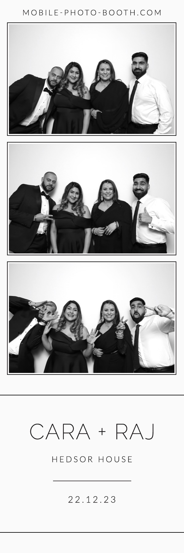 Cara & Raj | View more photos from the event at images.mobile-photo-booth.com/u/MobilePhotoBoothUK/Cara-Raj