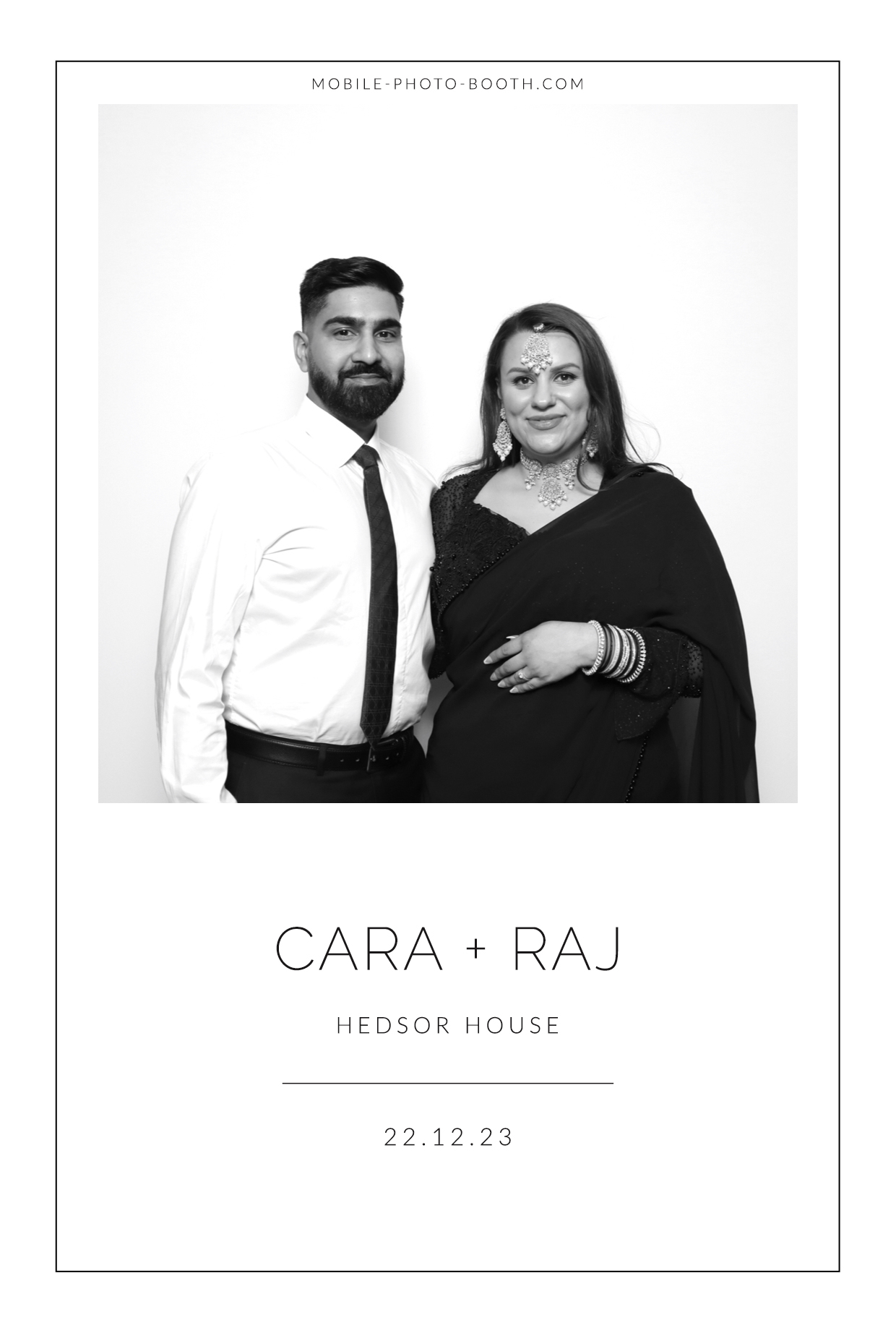 Cara & Raj | View more photos from the event at images.mobile-photo-booth.com/u/MobilePhotoBoothUK/Cara-Raj
