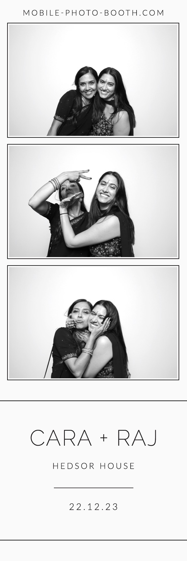 Cara & Raj | View more photos from the event at images.mobile-photo-booth.com/u/MobilePhotoBoothUK/Cara-Raj