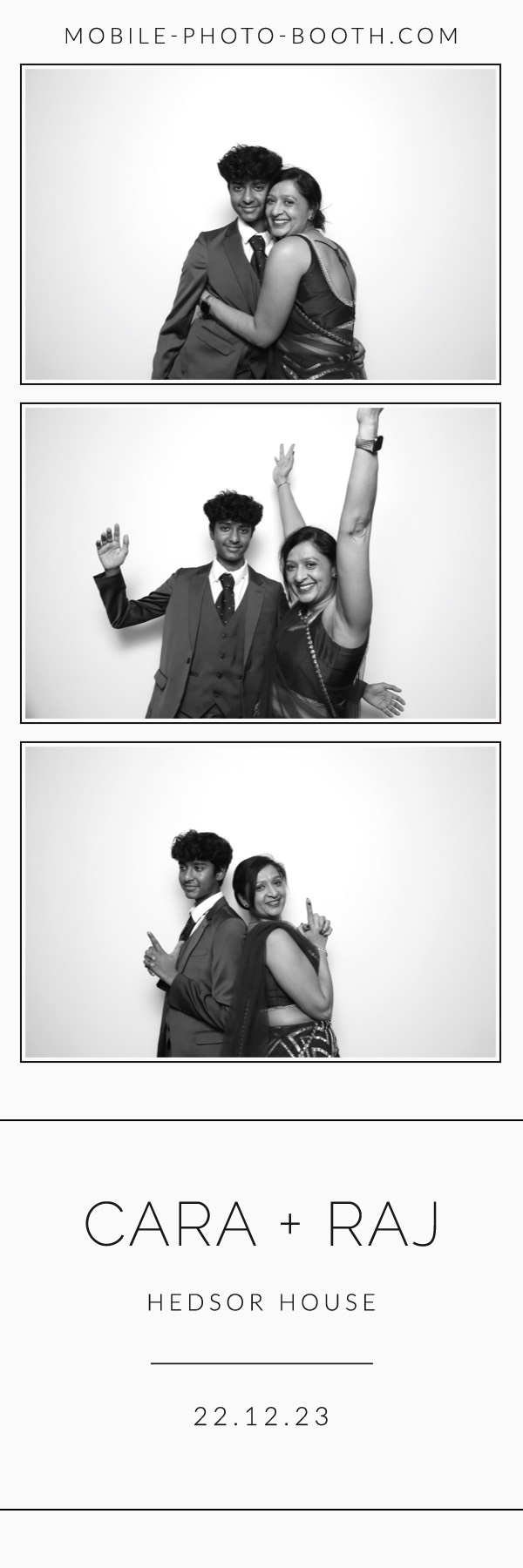 Cara & Raj | View more photos from the event at images.mobile-photo-booth.com/u/MobilePhotoBoothUK/Cara-Raj