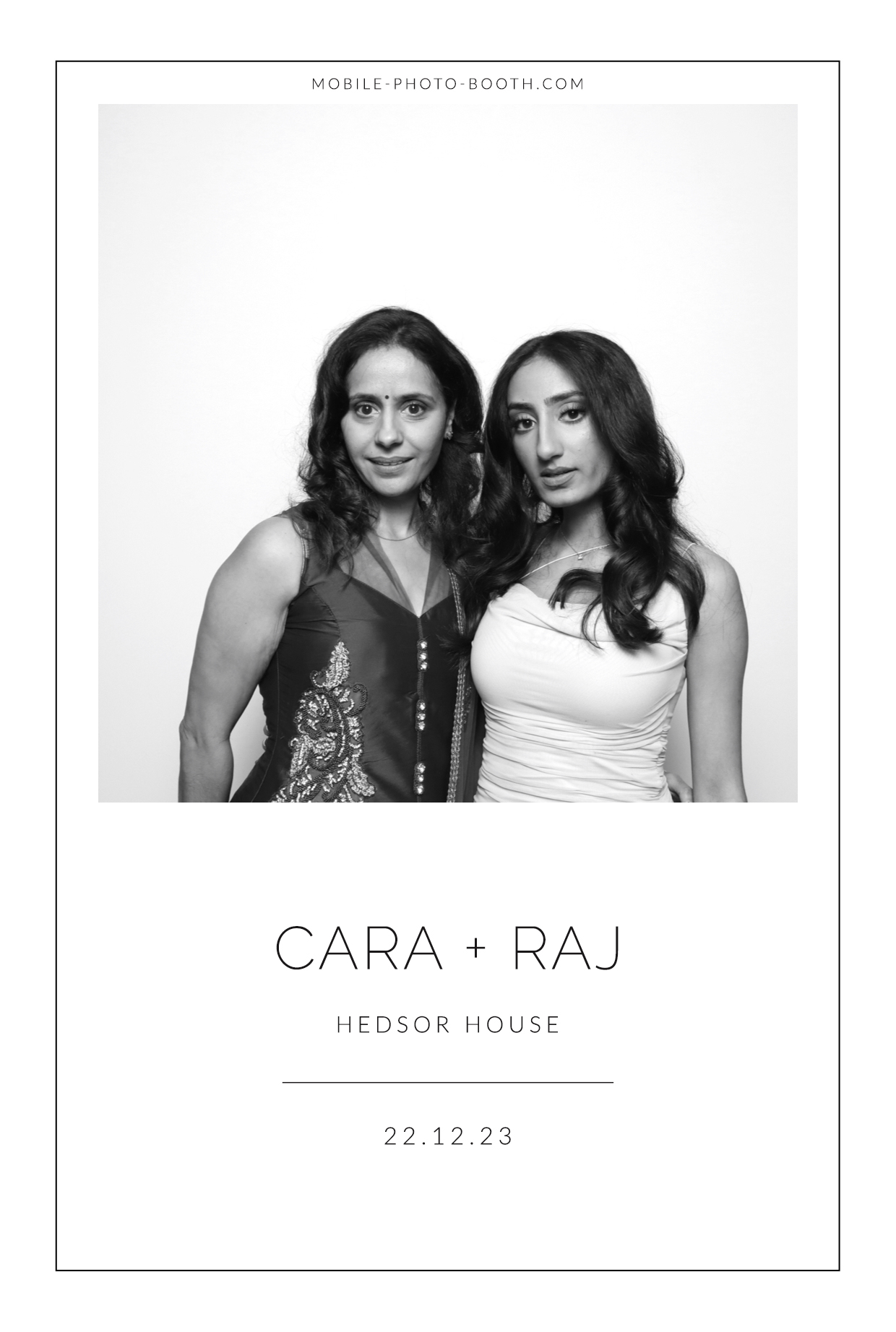 Cara & Raj | View more photos from the event at images.mobile-photo-booth.com/u/MobilePhotoBoothUK/Cara-Raj