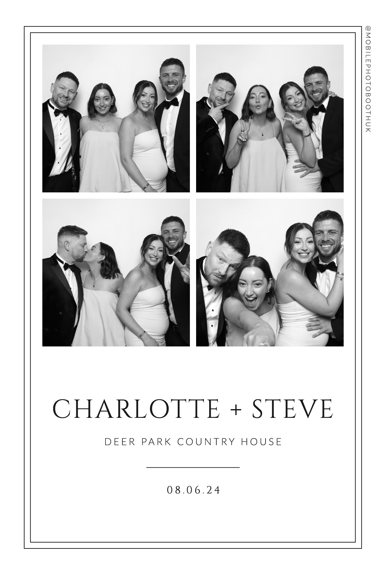 Charlotte & Steve | View more photos from the event at images.mobile-photo-booth.com/u/MobilePhotoBoothUK/Charlotte-Steve