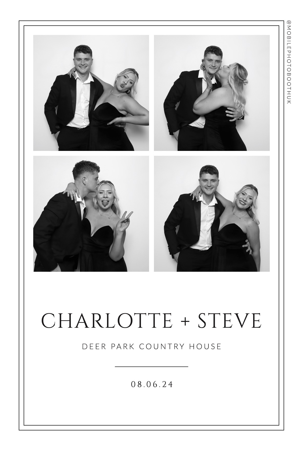 Charlotte & Steve | View more photos from the event at images.mobile-photo-booth.com/u/MobilePhotoBoothUK/Charlotte-Steve