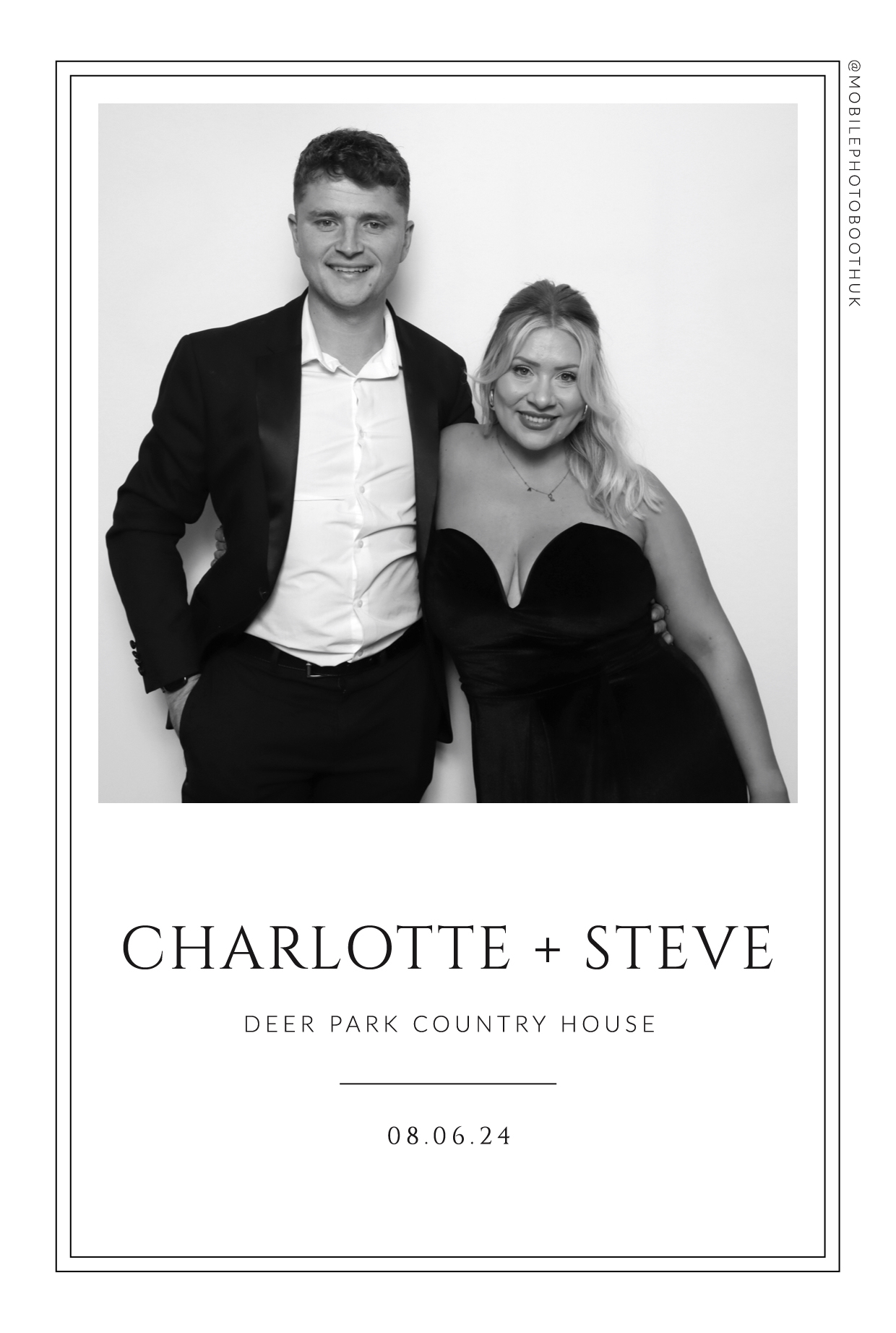 Charlotte & Steve | View more photos from the event at images.mobile-photo-booth.com/u/MobilePhotoBoothUK/Charlotte-Steve
