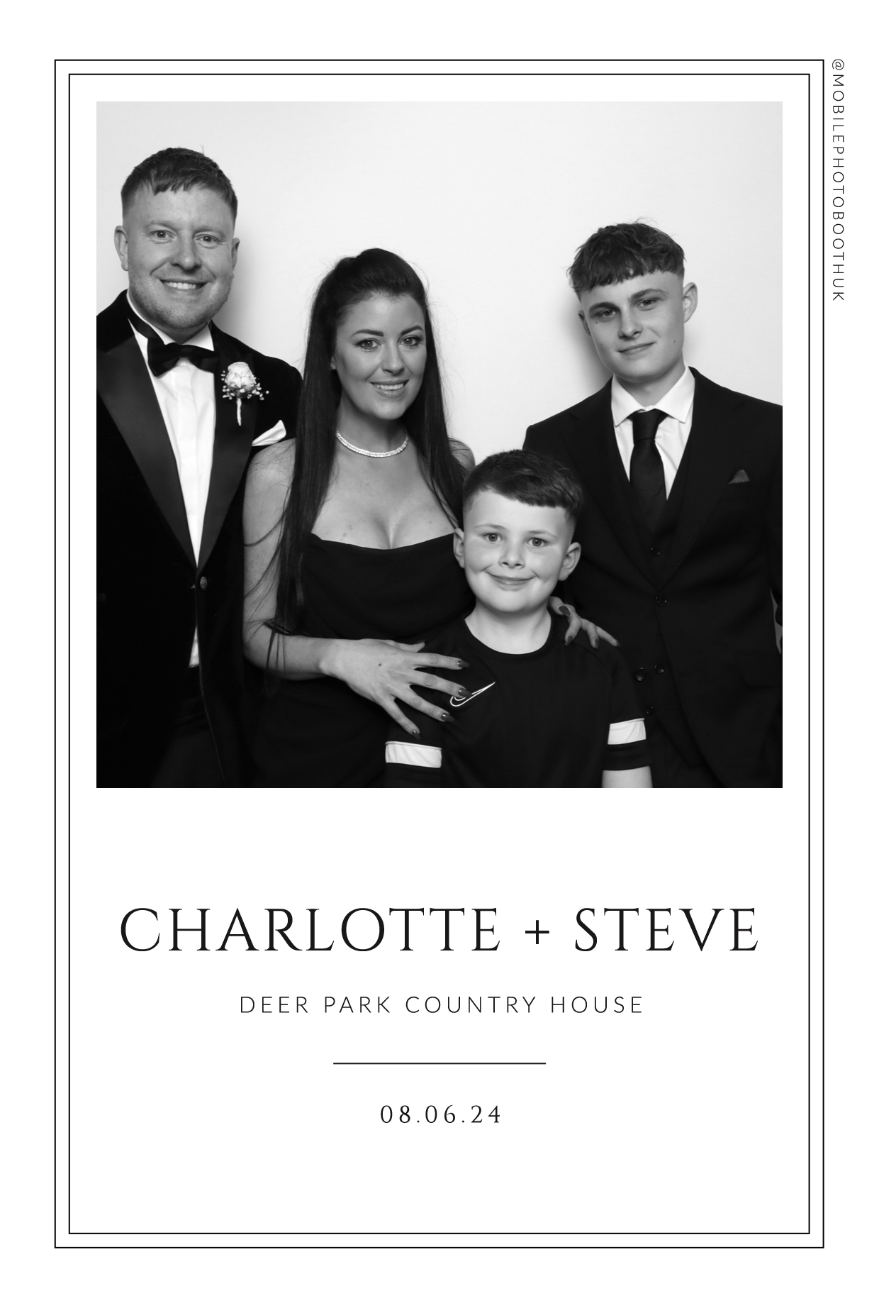 Charlotte & Steve | View more photos from the event at images.mobile-photo-booth.com/u/MobilePhotoBoothUK/Charlotte-Steve