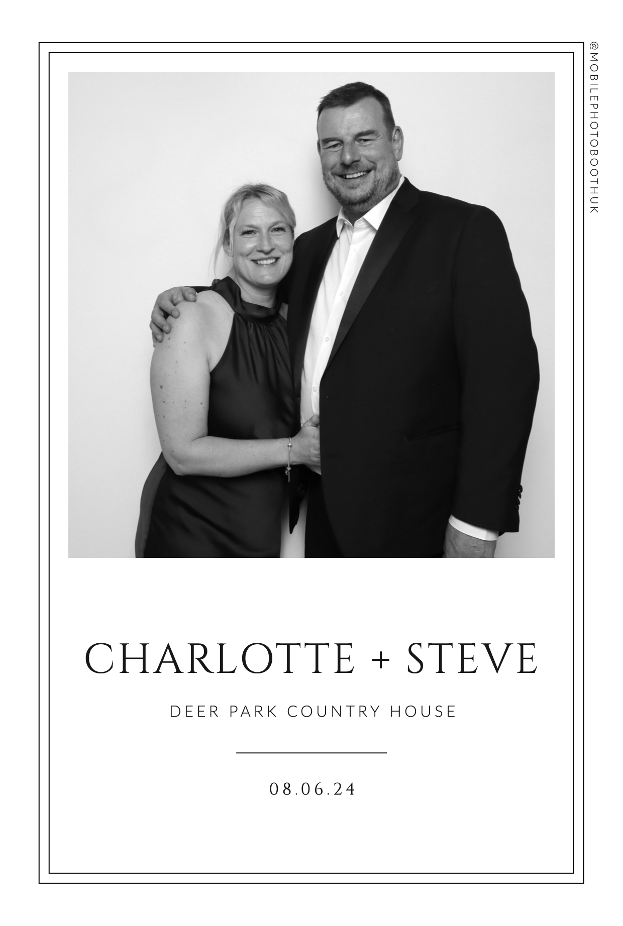 Charlotte & Steve | View more photos from the event at images.mobile-photo-booth.com/u/MobilePhotoBoothUK/Charlotte-Steve