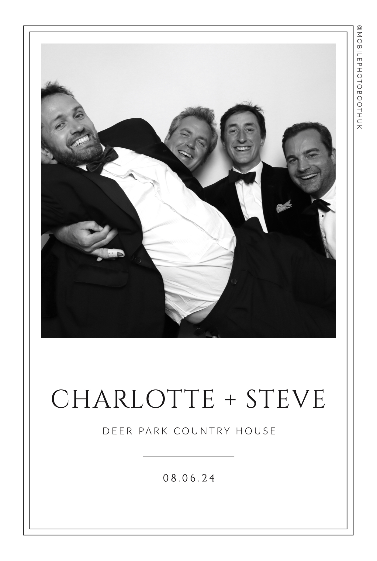 Charlotte & Steve | View more photos from the event at images.mobile-photo-booth.com/u/MobilePhotoBoothUK/Charlotte-Steve