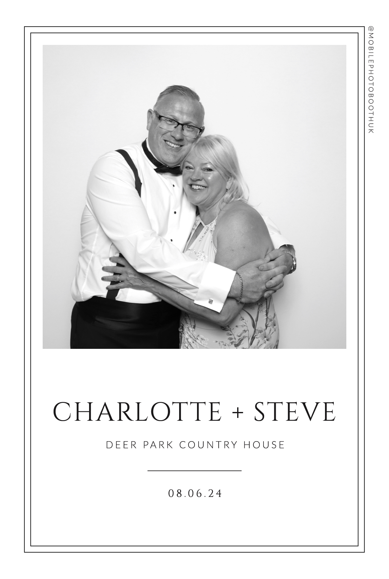 Charlotte & Steve | View more photos from the event at images.mobile-photo-booth.com/u/MobilePhotoBoothUK/Charlotte-Steve