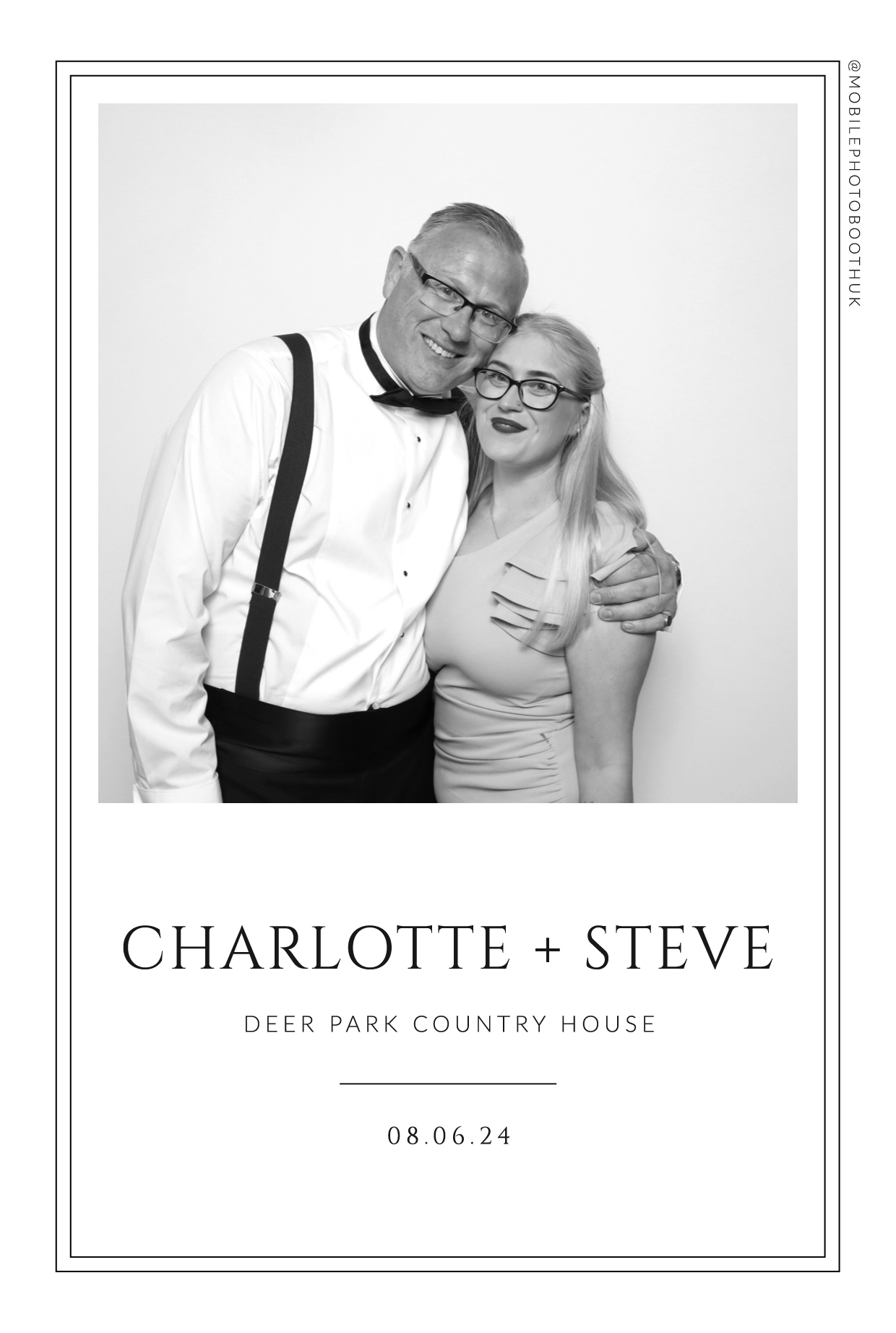 Charlotte & Steve | View more photos from the event at images.mobile-photo-booth.com/u/MobilePhotoBoothUK/Charlotte-Steve