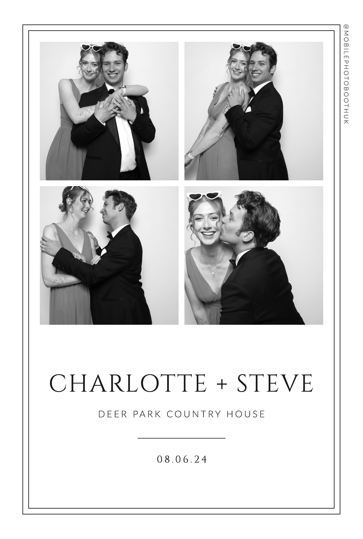 Charlotte & Steve | View more photos from the event at images.mobile-photo-booth.com/u/MobilePhotoBoothUK/Charlotte-Steve