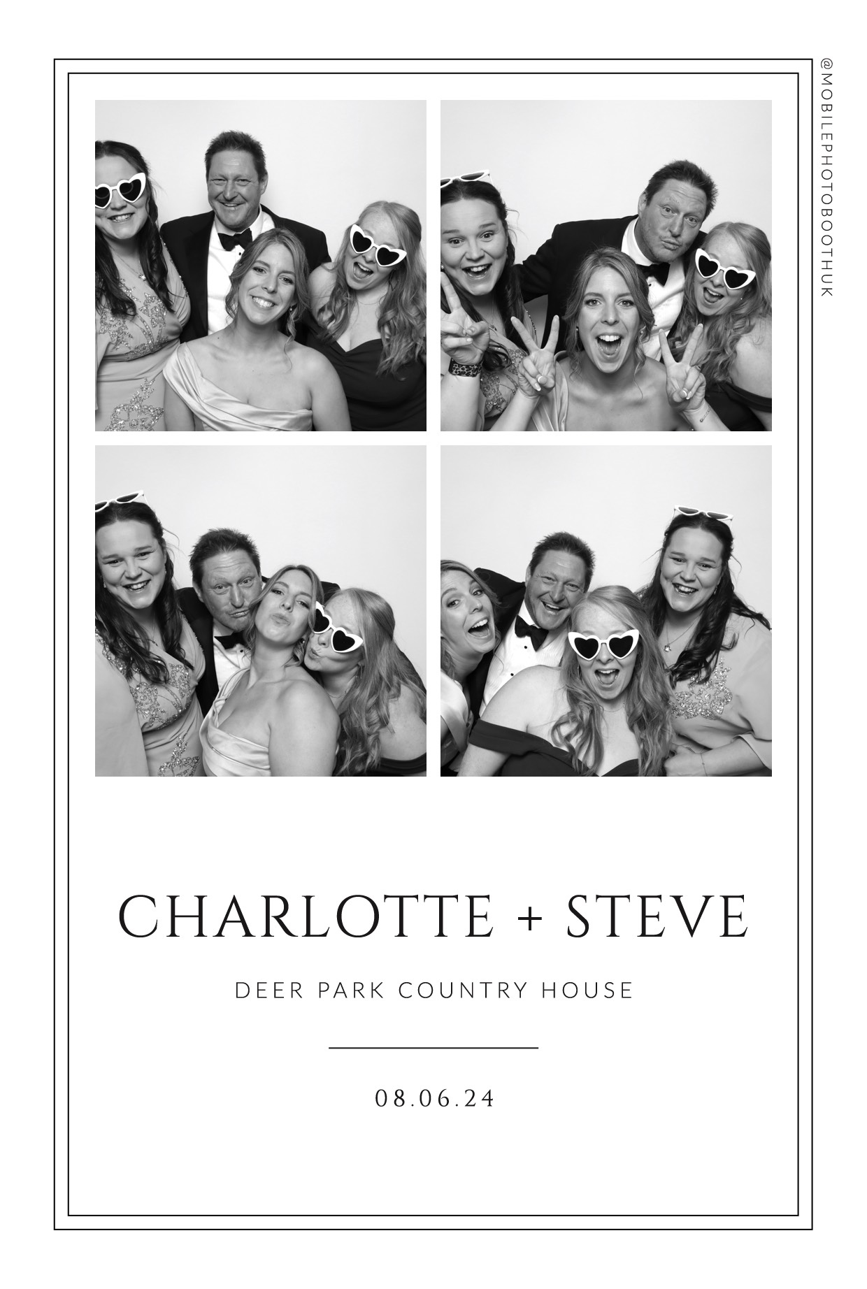 Charlotte & Steve | View more photos from the event at images.mobile-photo-booth.com/u/MobilePhotoBoothUK/Charlotte-Steve