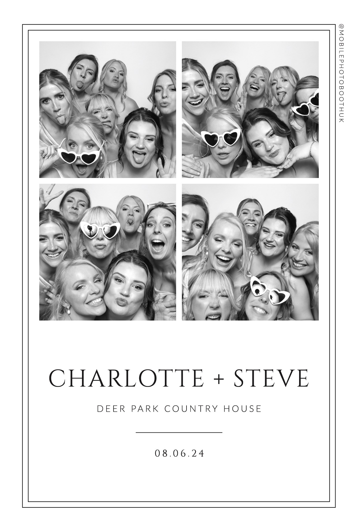 Charlotte & Steve | View more photos from the event at images.mobile-photo-booth.com/u/MobilePhotoBoothUK/Charlotte-Steve