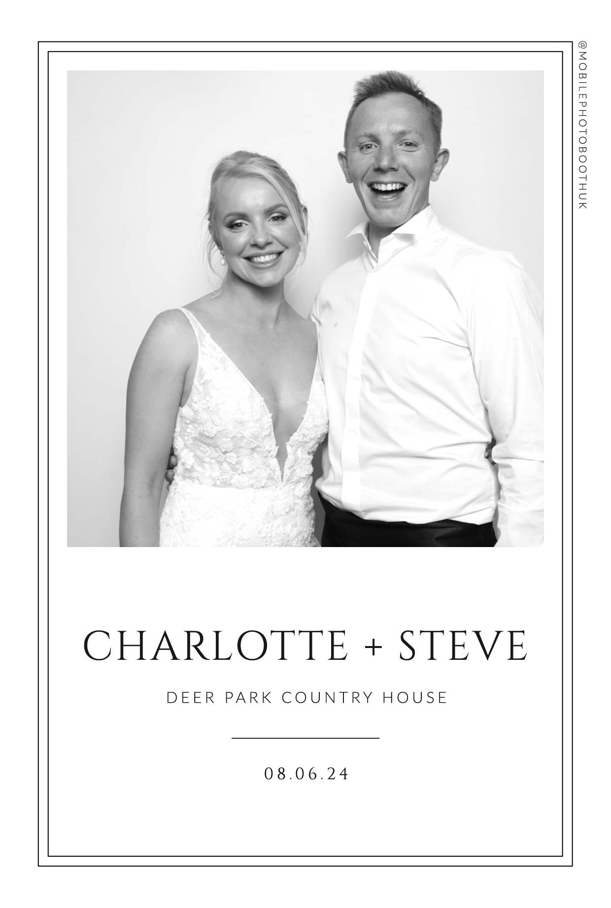 Charlotte & Steve | View more photos from the event at images.mobile-photo-booth.com/u/MobilePhotoBoothUK/Charlotte-Steve